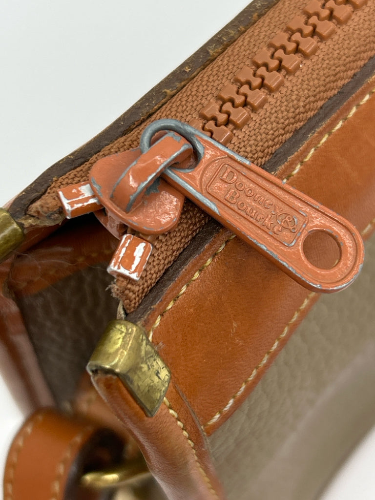 DOONEY & BOURKE Taupe and Tan Purse
