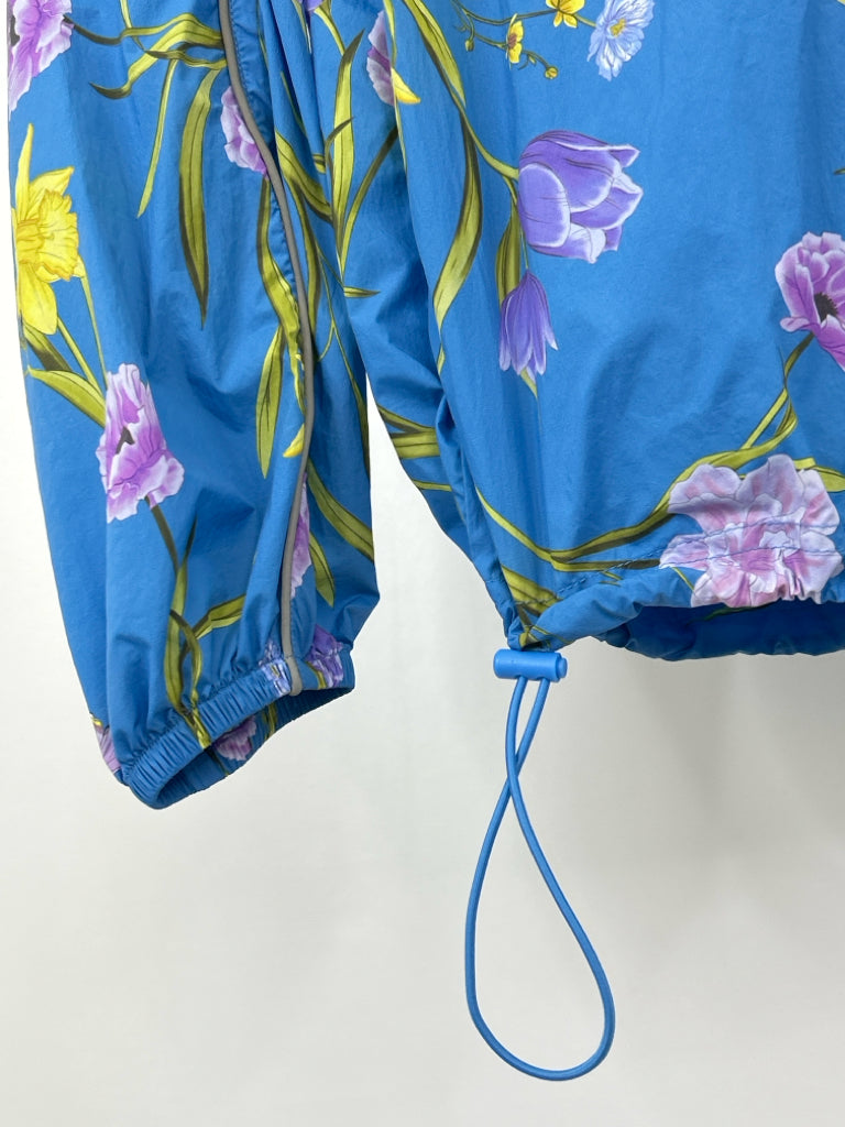 FABLETICS Size XXS Blue Print Women's Jacket NWT