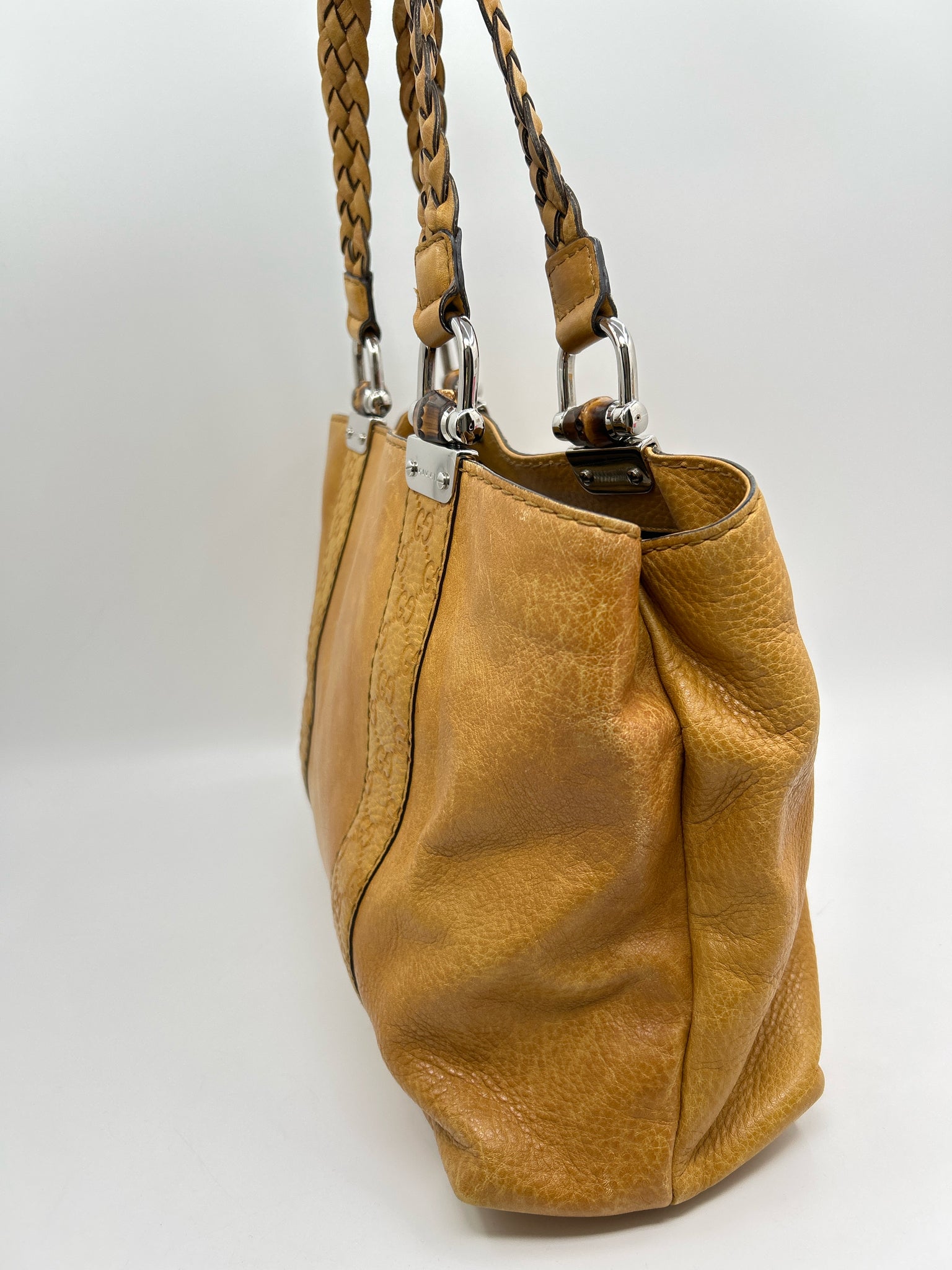 GUCCI Tan Women Tote