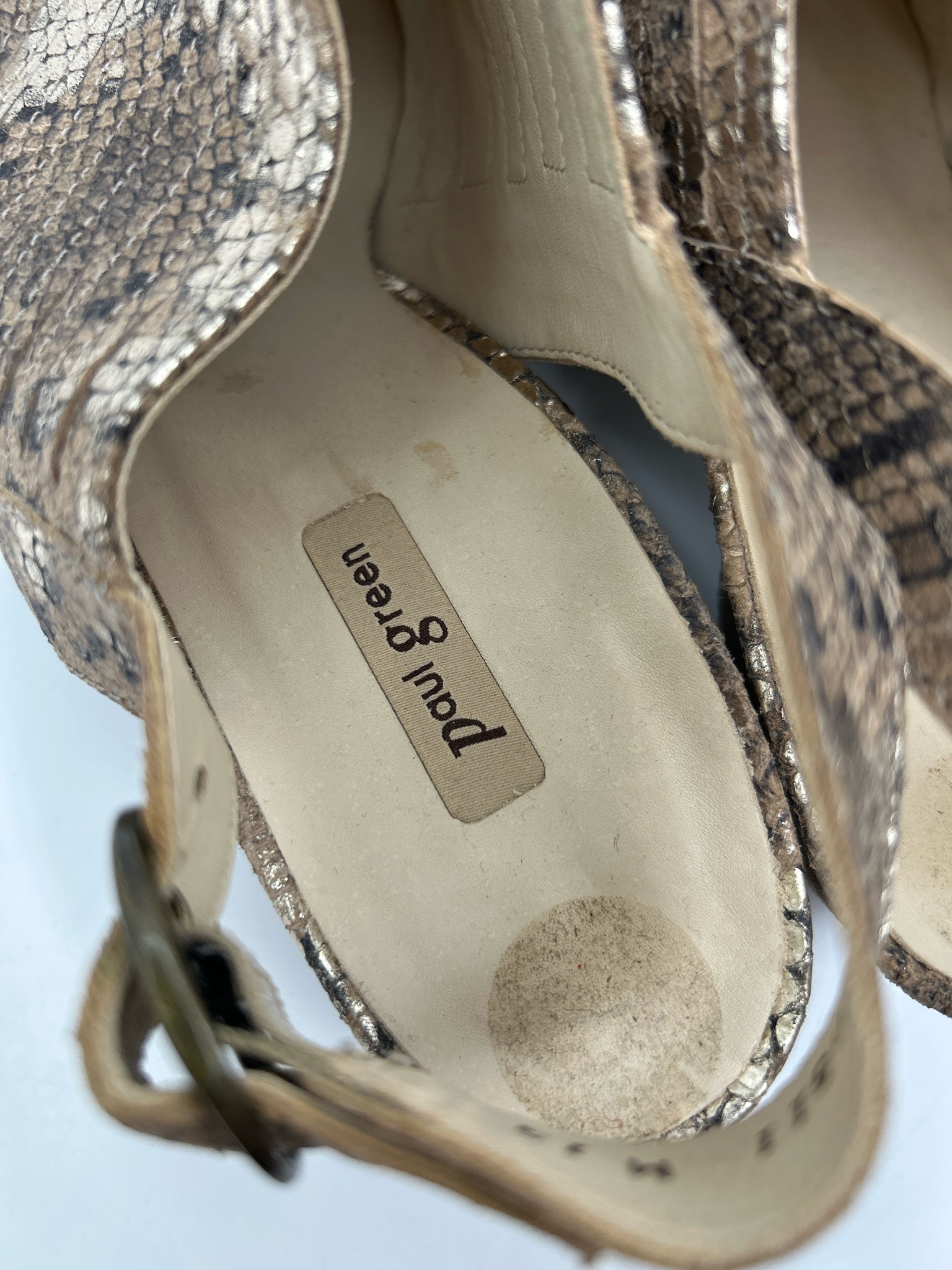 PAUL GREEN Size 6.5 Brown Women Sandal