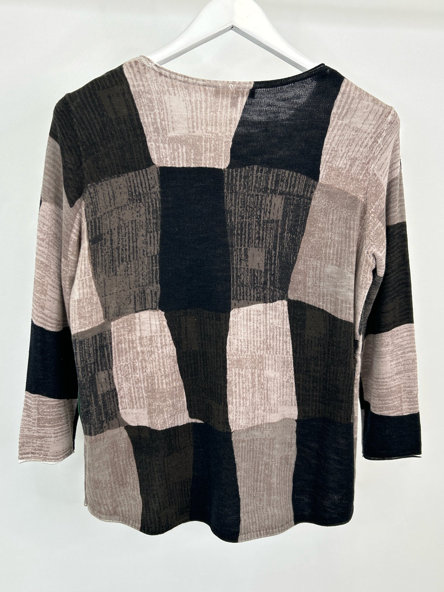 HABITAT Size S BEIGE AND BLACK Women Top