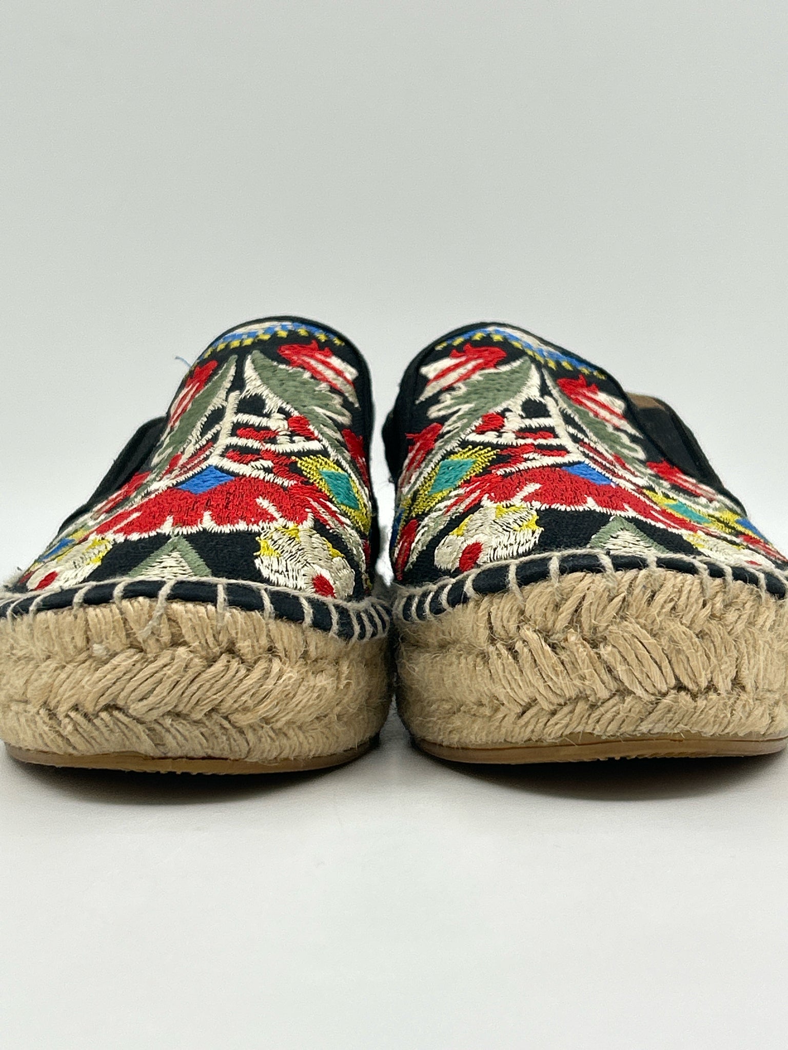 JOHNNY WAS Size 7.5 Multi-Color Women Flats