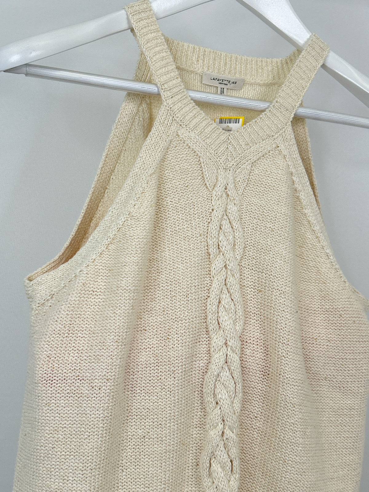 LAFAYETTE 148 Size M Ivory Women Tank Top