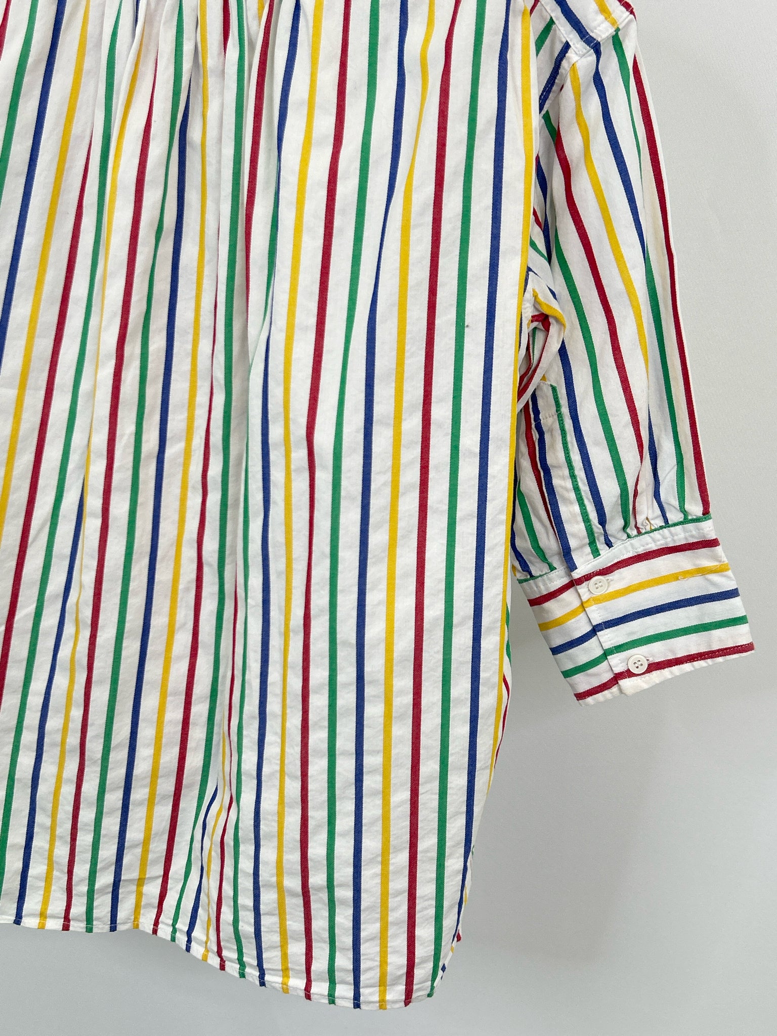 POMANDER PLACE Size S White Striped Women Shirt