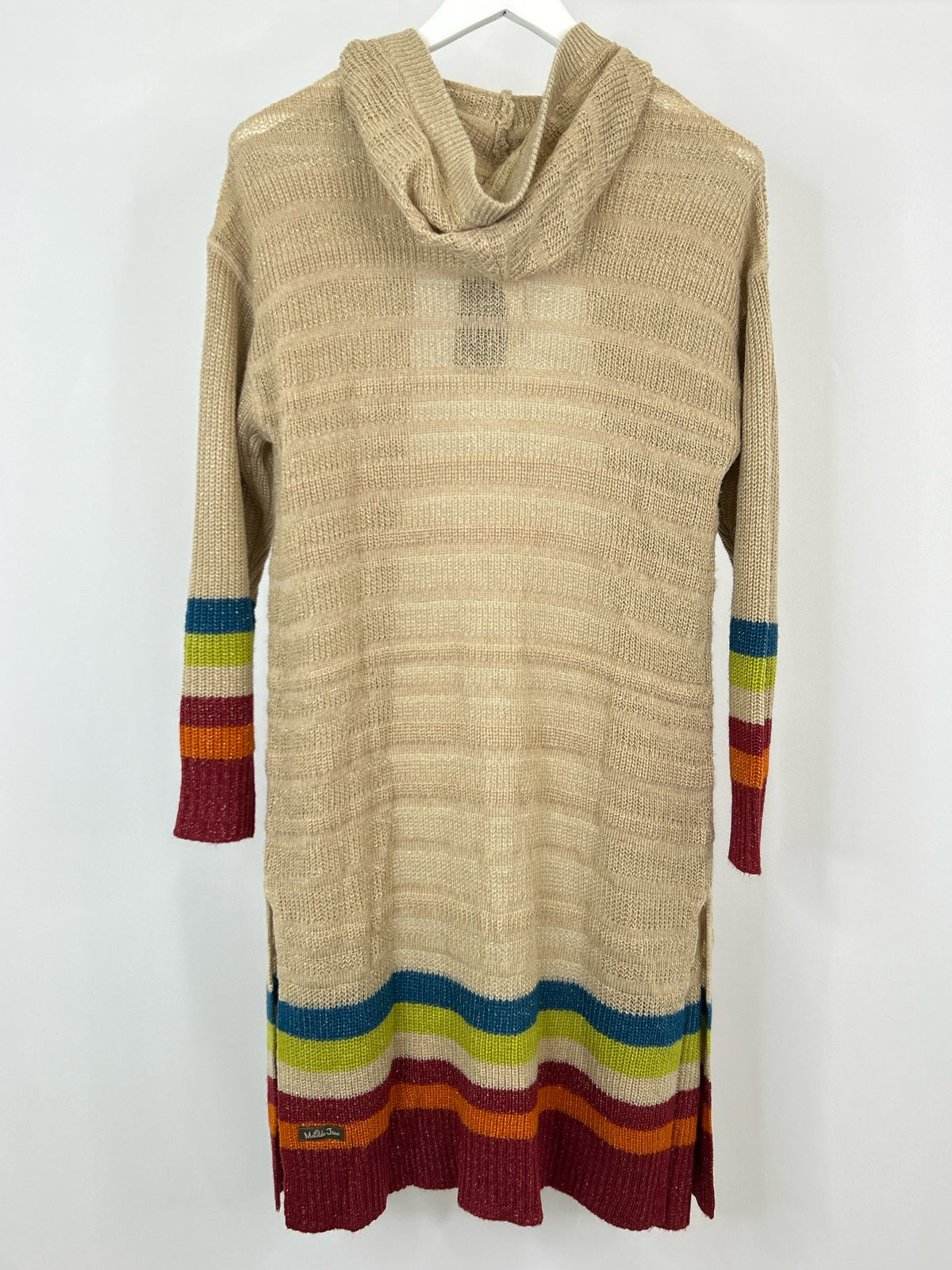 MATILDA JANE Size S Beige Women Cardigan