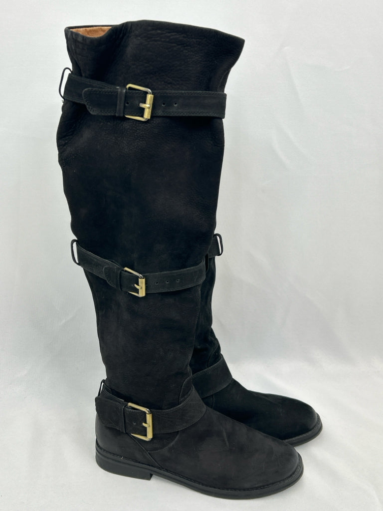 GENTLE SOULS Size 8M Black Women Boots