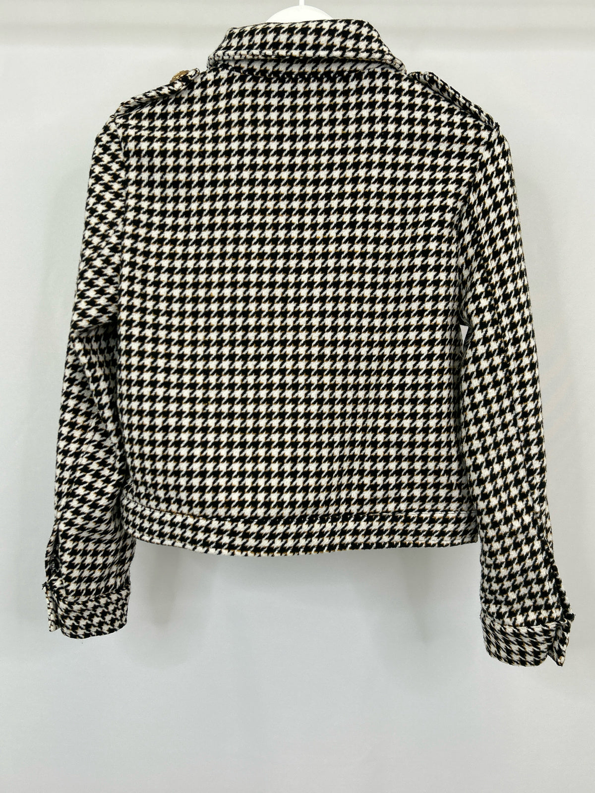 FAB'RIK Size S Black Print Women Jacket