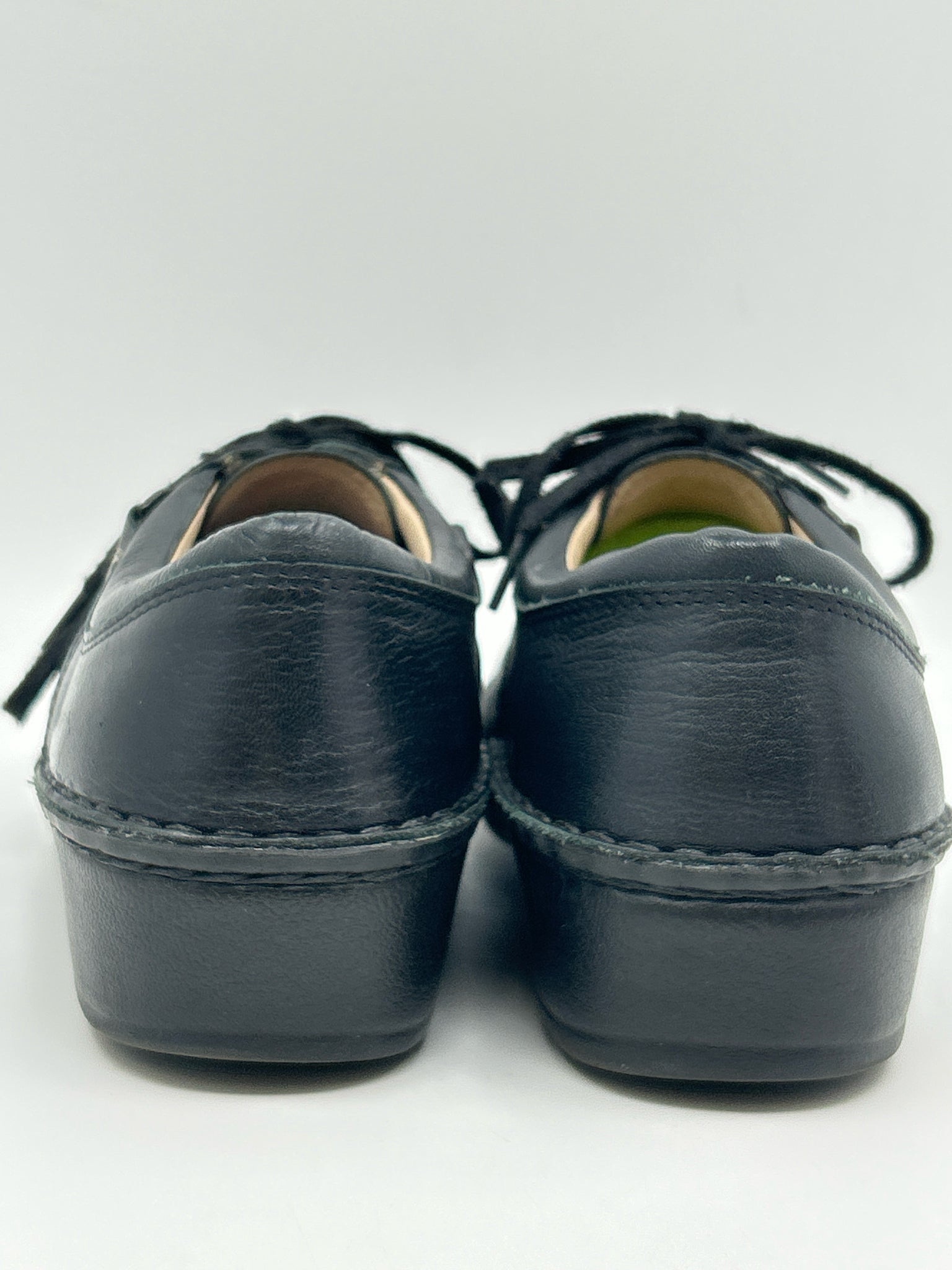 FINN COMFORT Size 38/8 Black Women Shoes