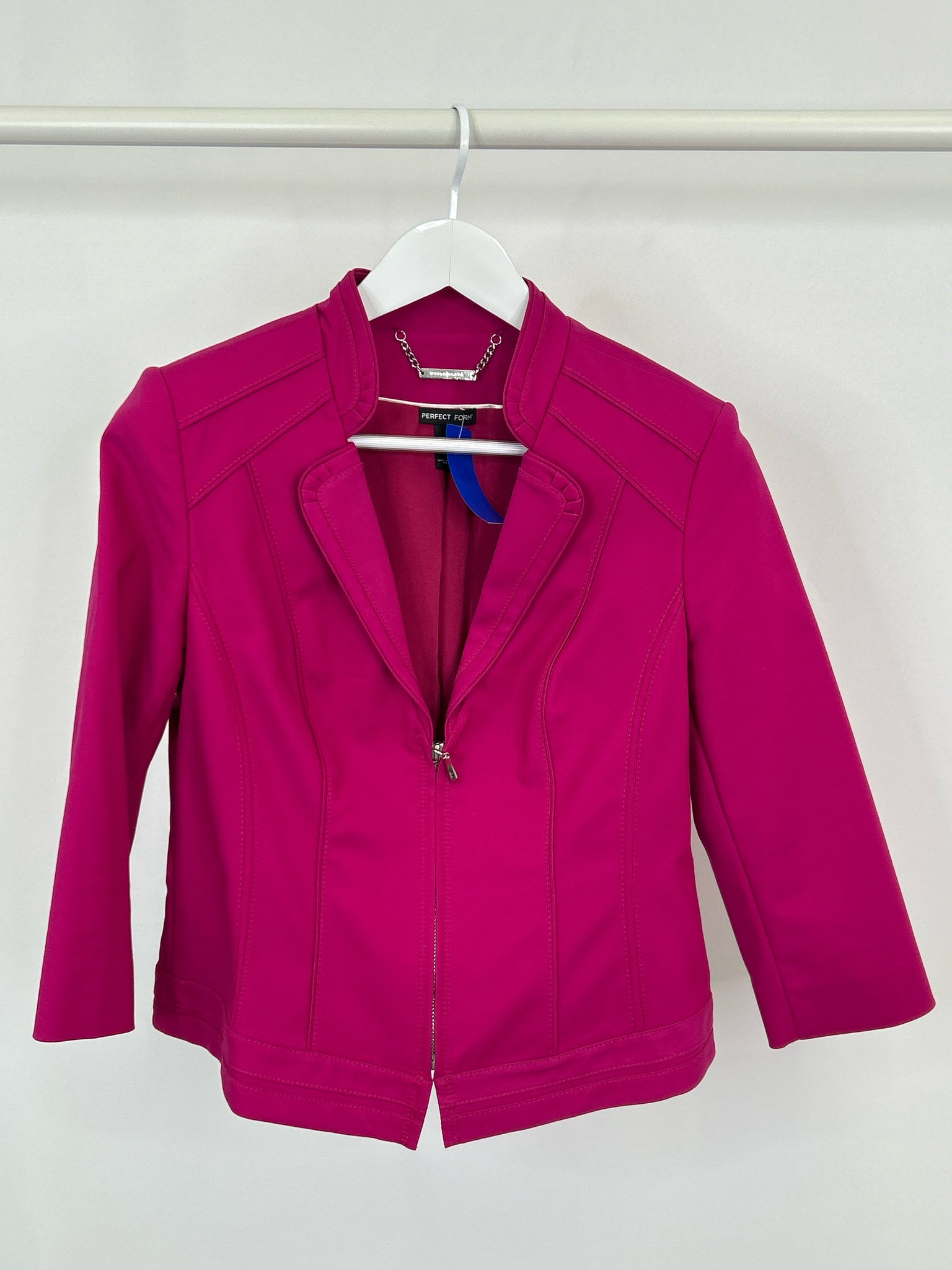 White House Black Market Size 10 Fuschia Women Jacket