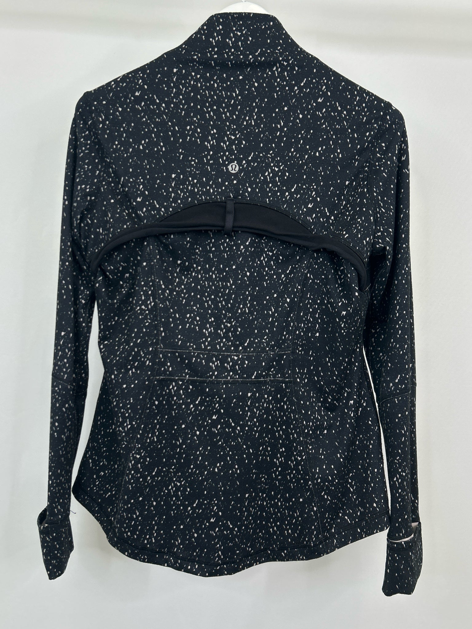 LULULEMON Size 12 Black and White Women Jacket