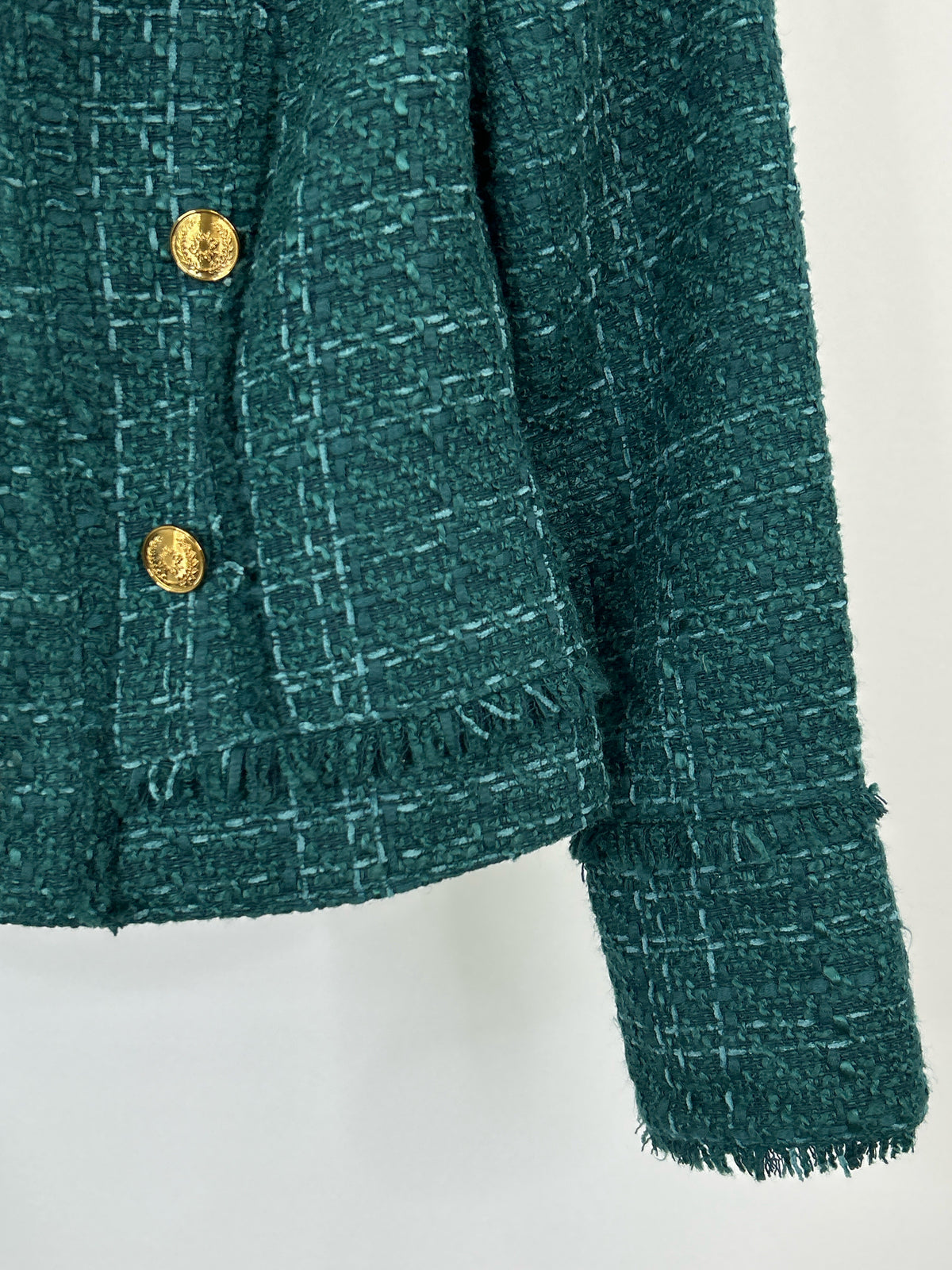 White House Black Market Size S Teal Green Women Blazer