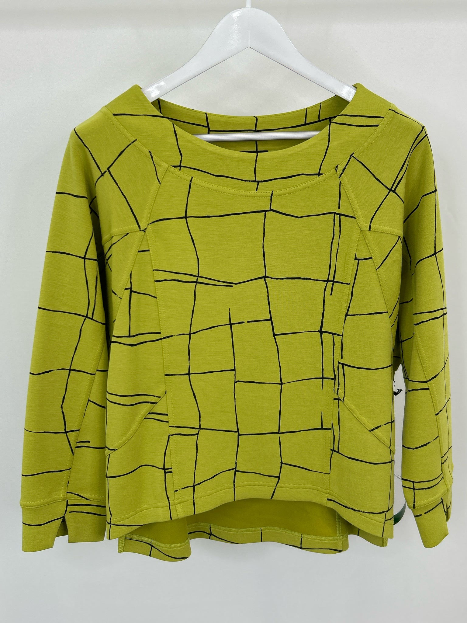 OLIVIA BY HABITAT CLOTHES Size S GREEN AND BLACK Women Pullover