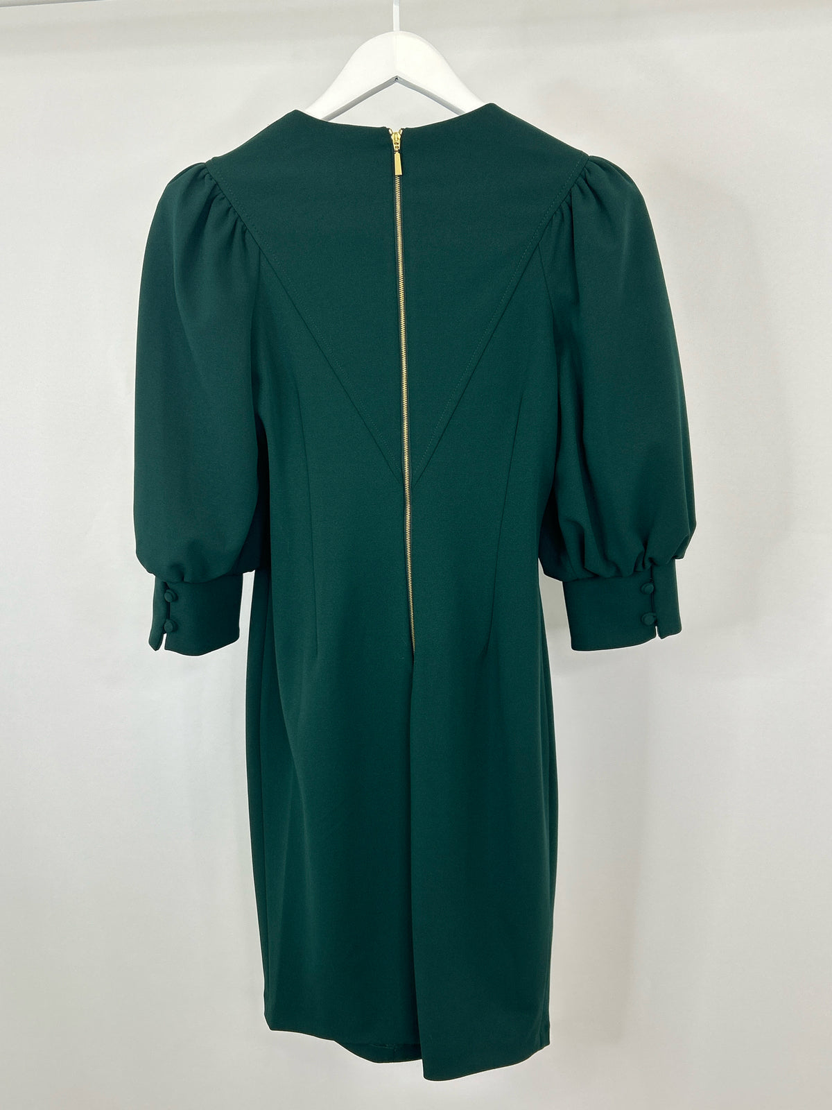 CALVIN KLEIN Size 4 Dark Green Women Dress