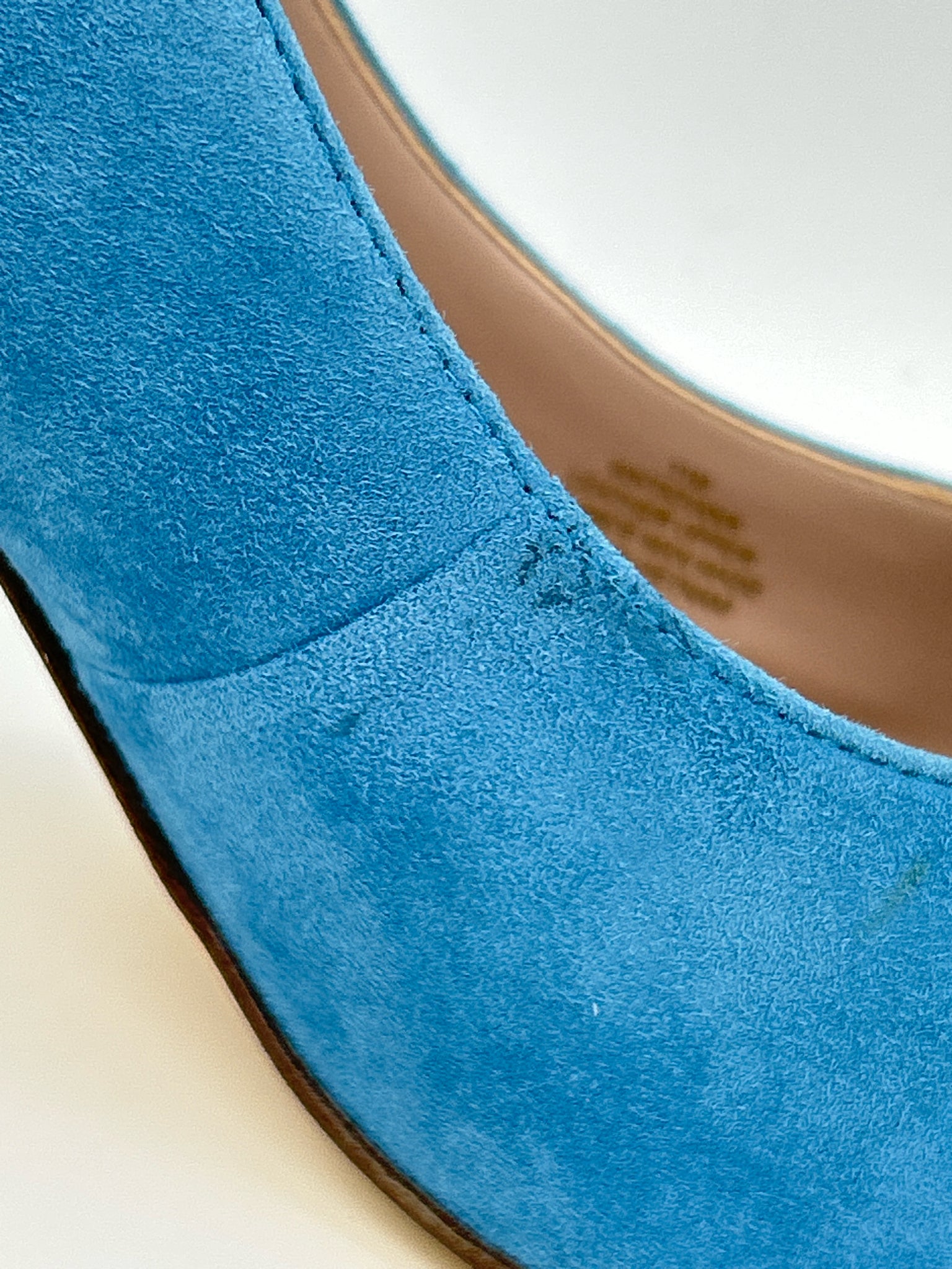 NINE WEST Size 11M Blue Women Pumps