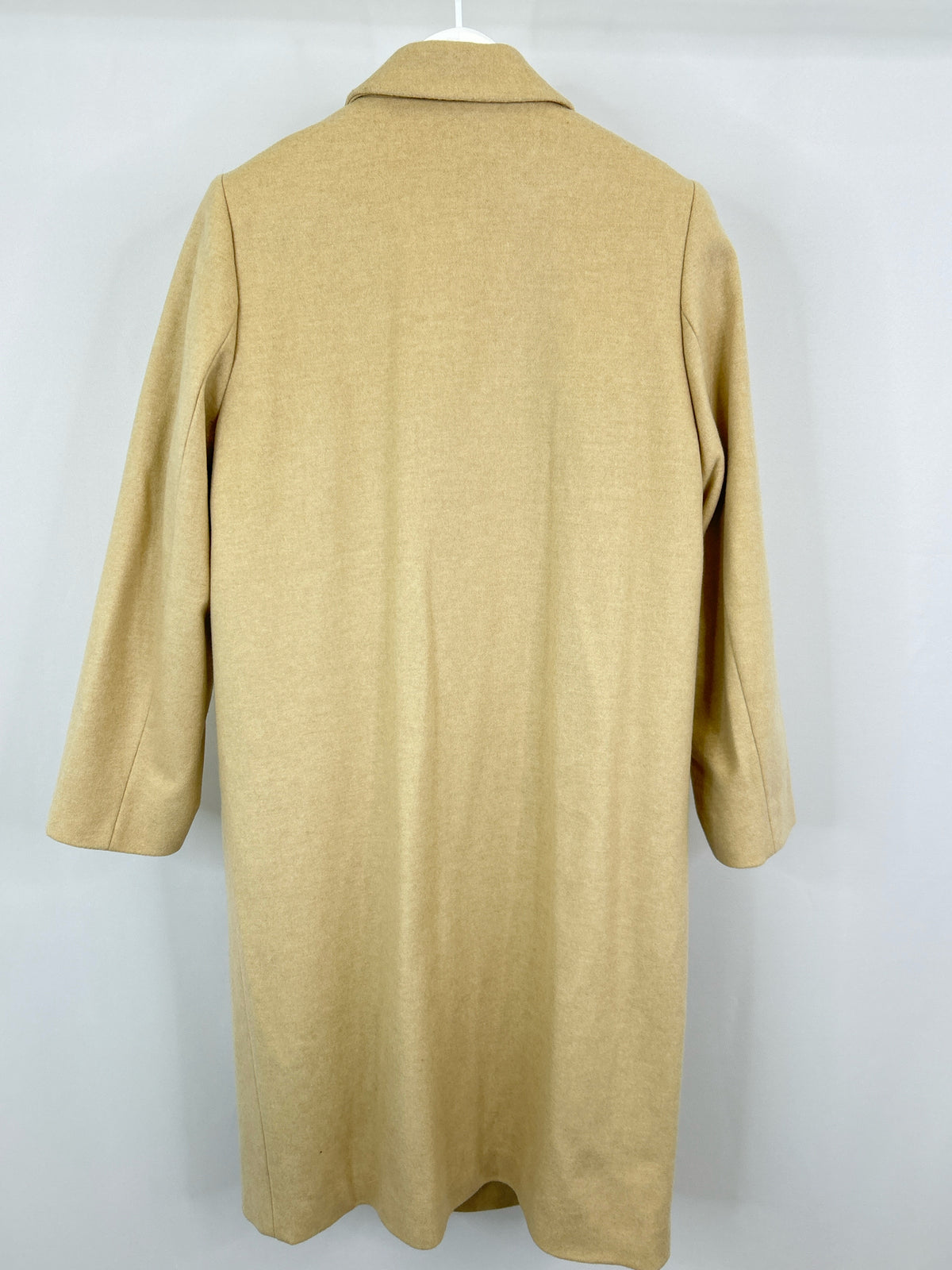 QUINCE Size L Cream Women Coat