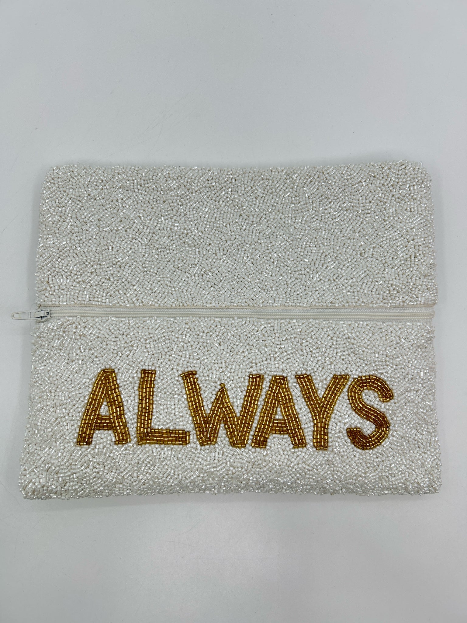 MONOGRAM GOODS WHITE AND GOLD Women Purse