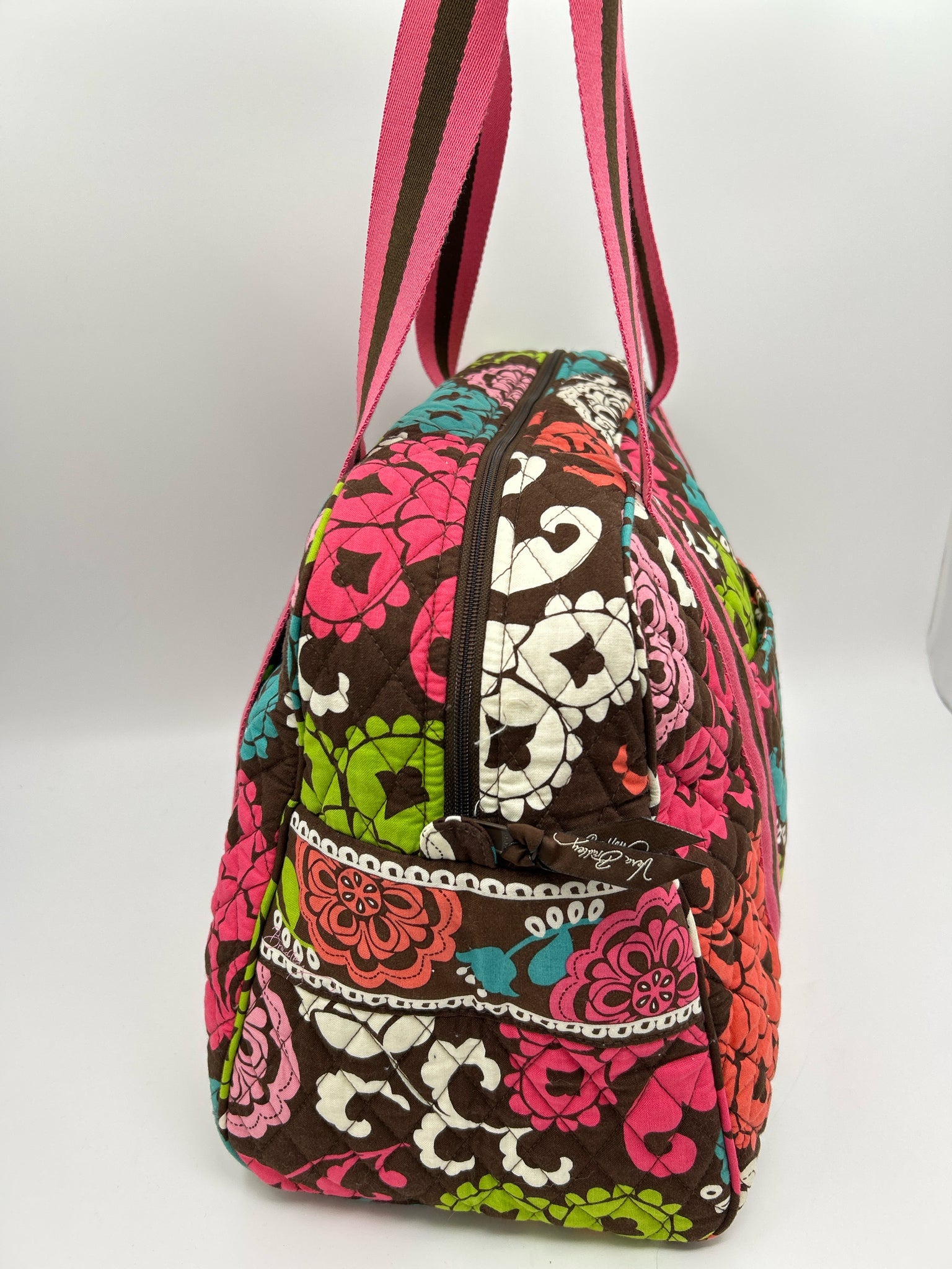 VERA BRADLEY Brown Print Luggage