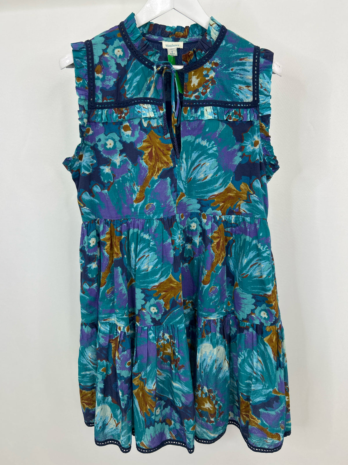 SUNDANCE Size S Blue and Purple Women Dress