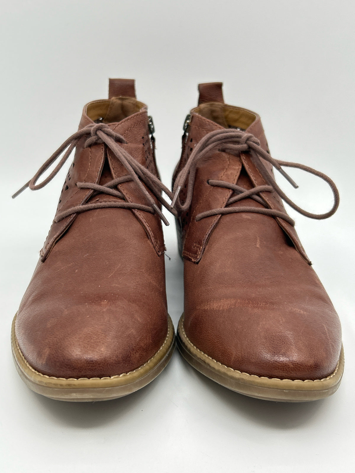 COMFORTIVA Size 10M Brown Women Booties