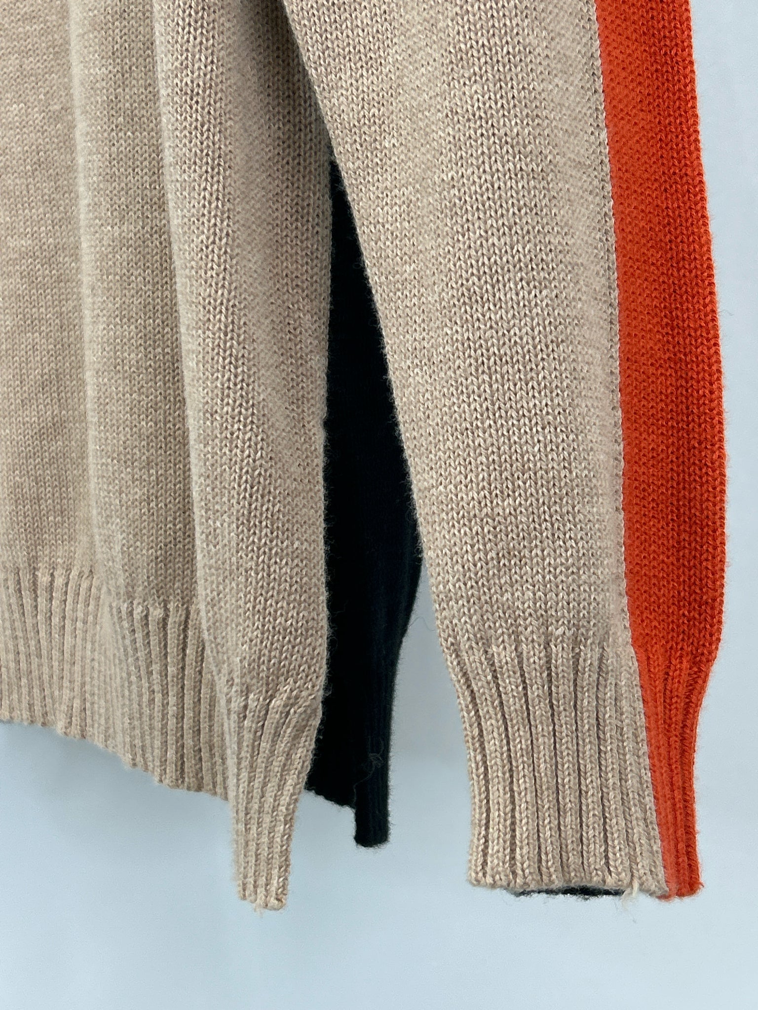 Zaket & Plover NWT Size XS CAMEL AND BLACK Women Sweater