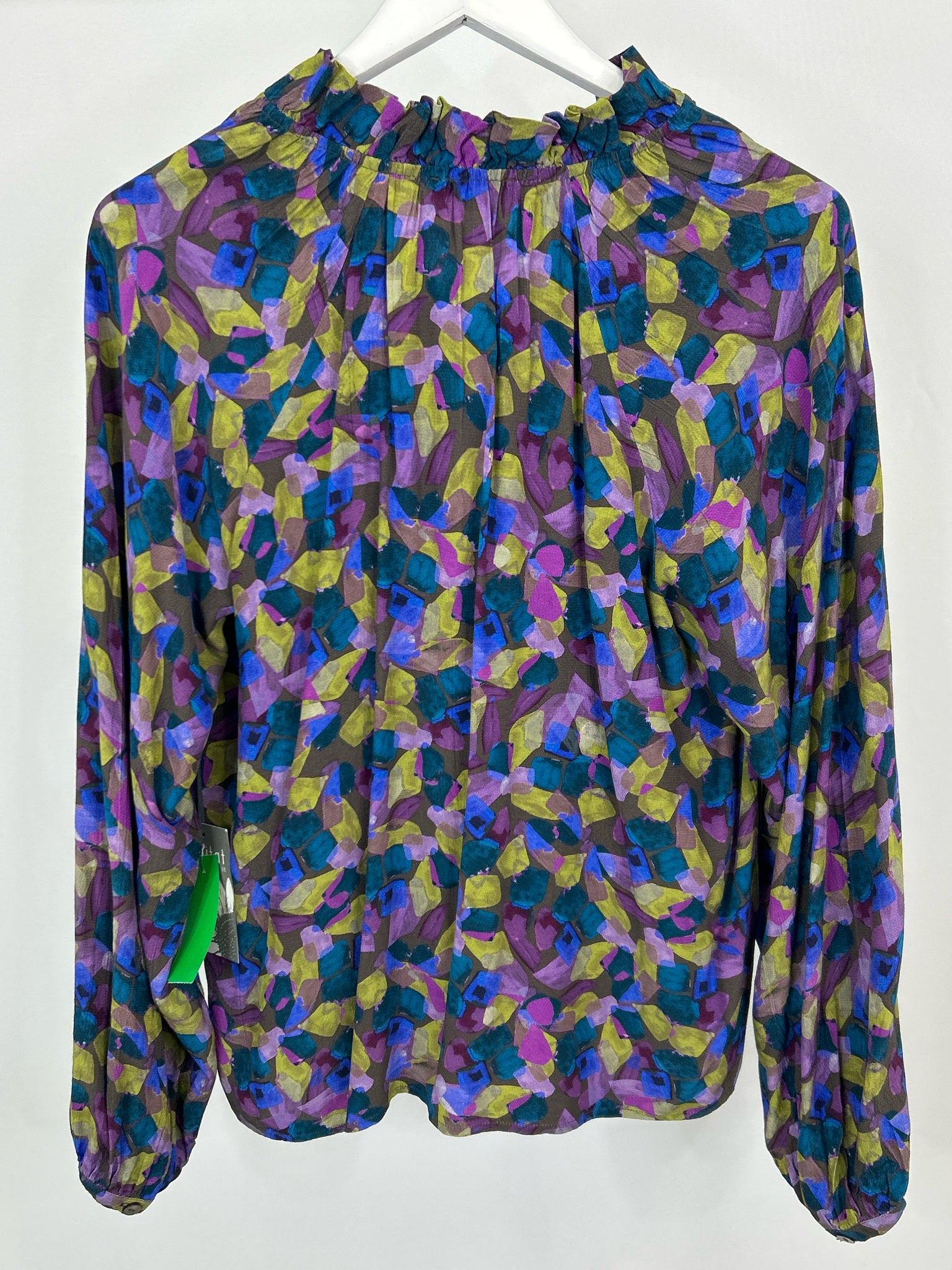 HABITAT Size S Purple Print Women Blouse