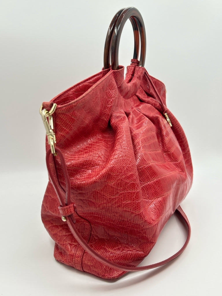 BRAHMIN Red Purse
