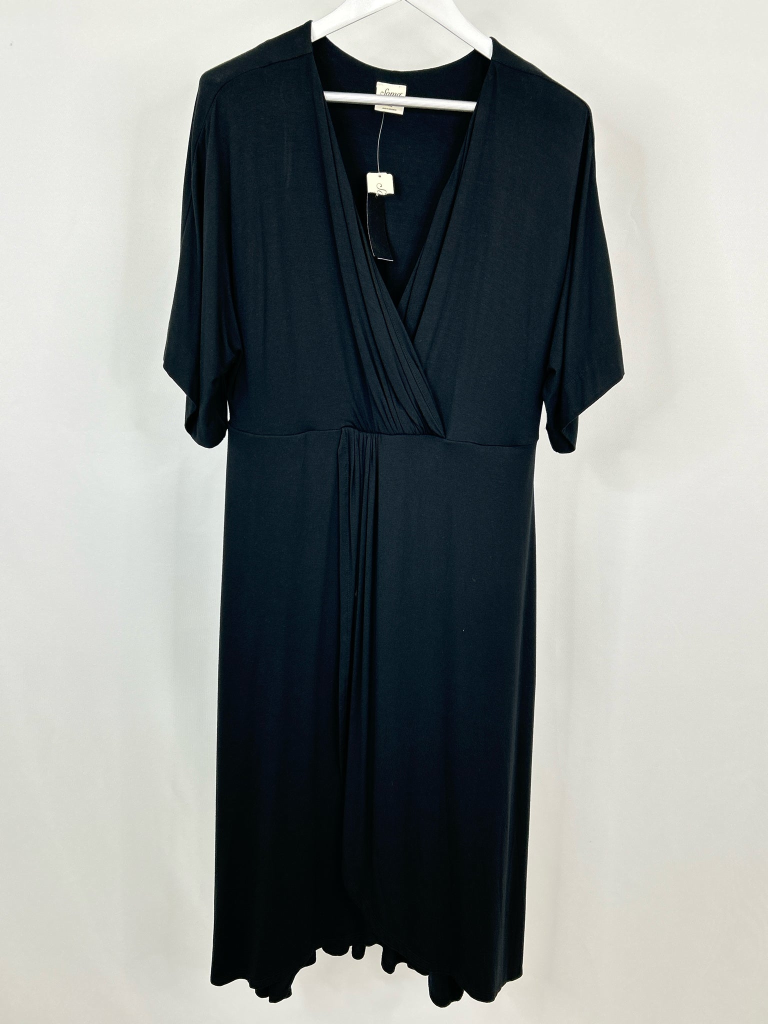 SOMA Size XL Black Women Dress NWT