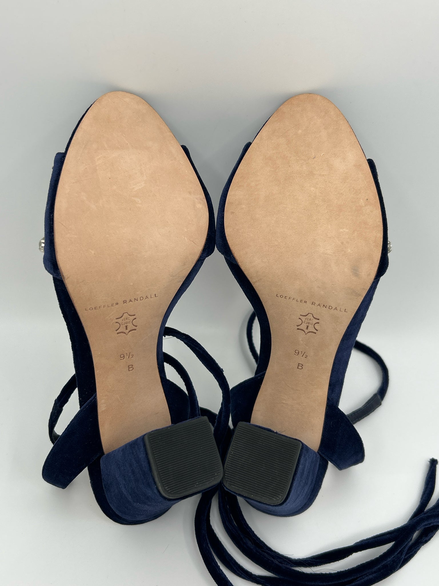 LOEFFLER RANDALL Size 9.5 Navy Women Sandal