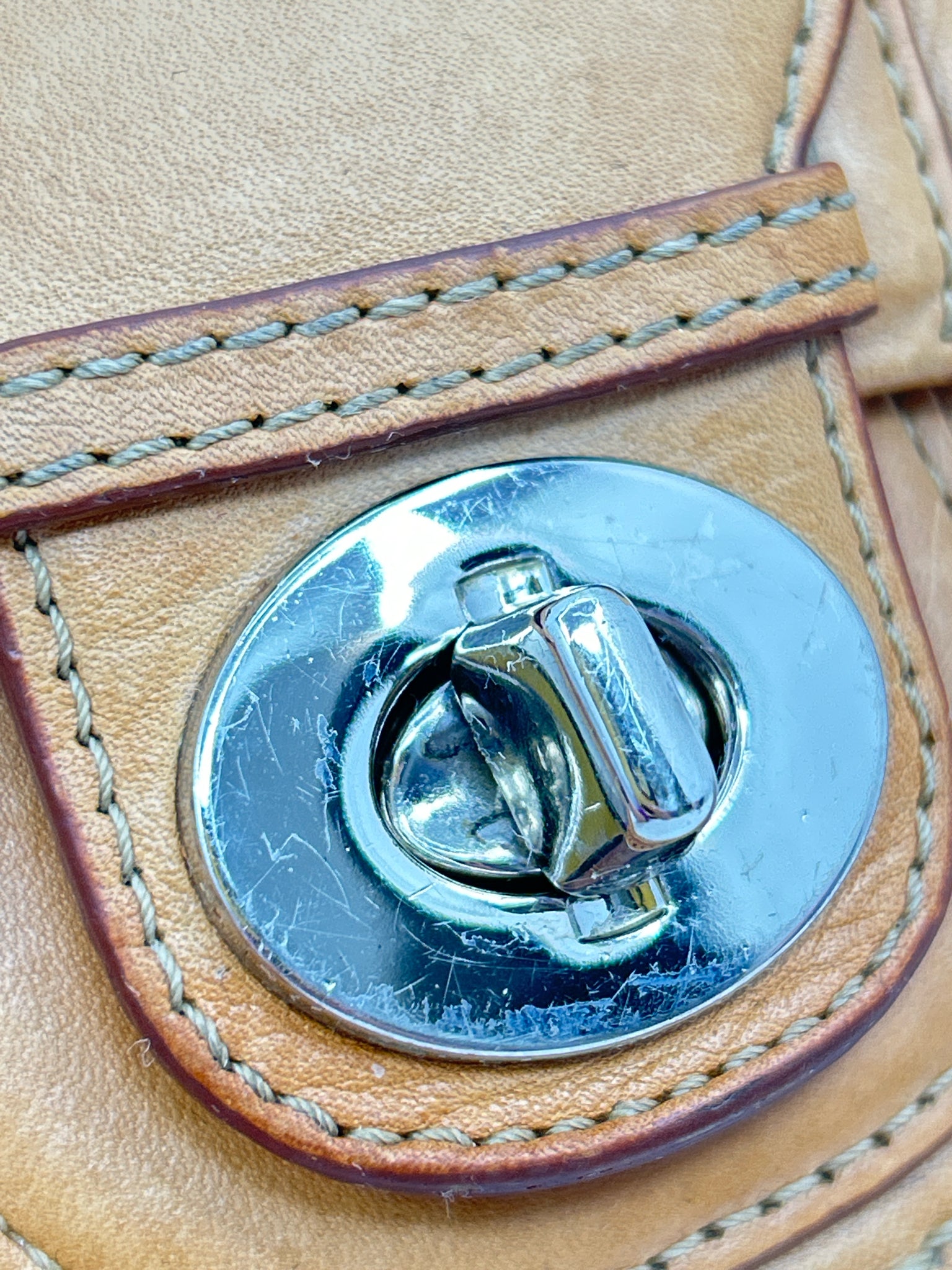 Coach Camel Women Purse