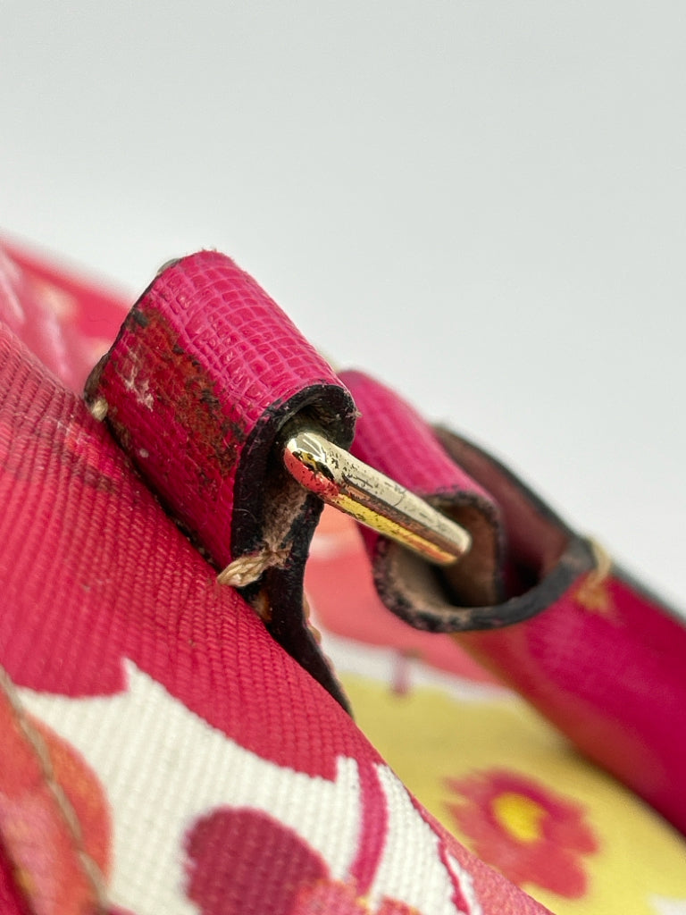 DOONEY & BOURKE Rose and Yellow Floral Print Women's Purse