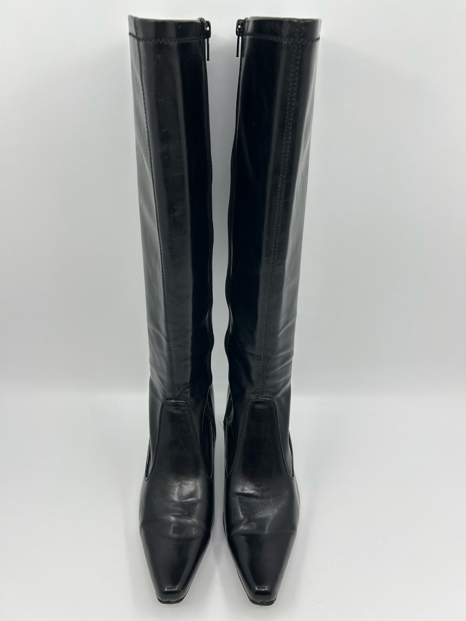 FRANCO SARTO Size 7.5M Black Women Boots