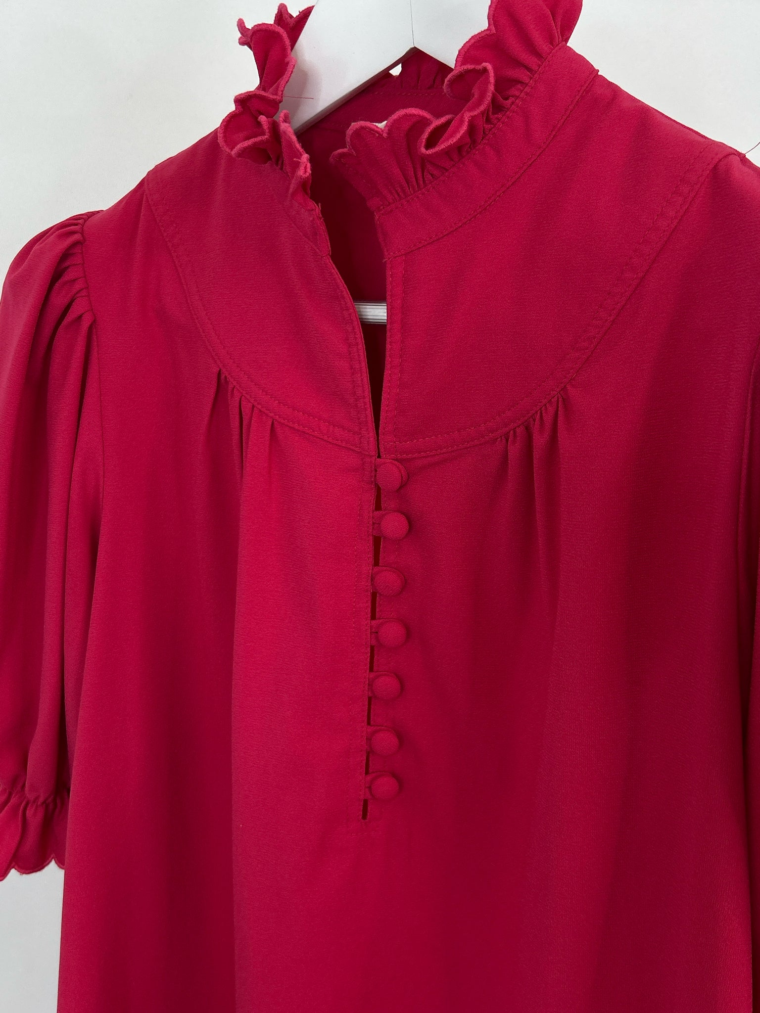 POMANDER PLACE Size M RASPBERRY Women Blouse
