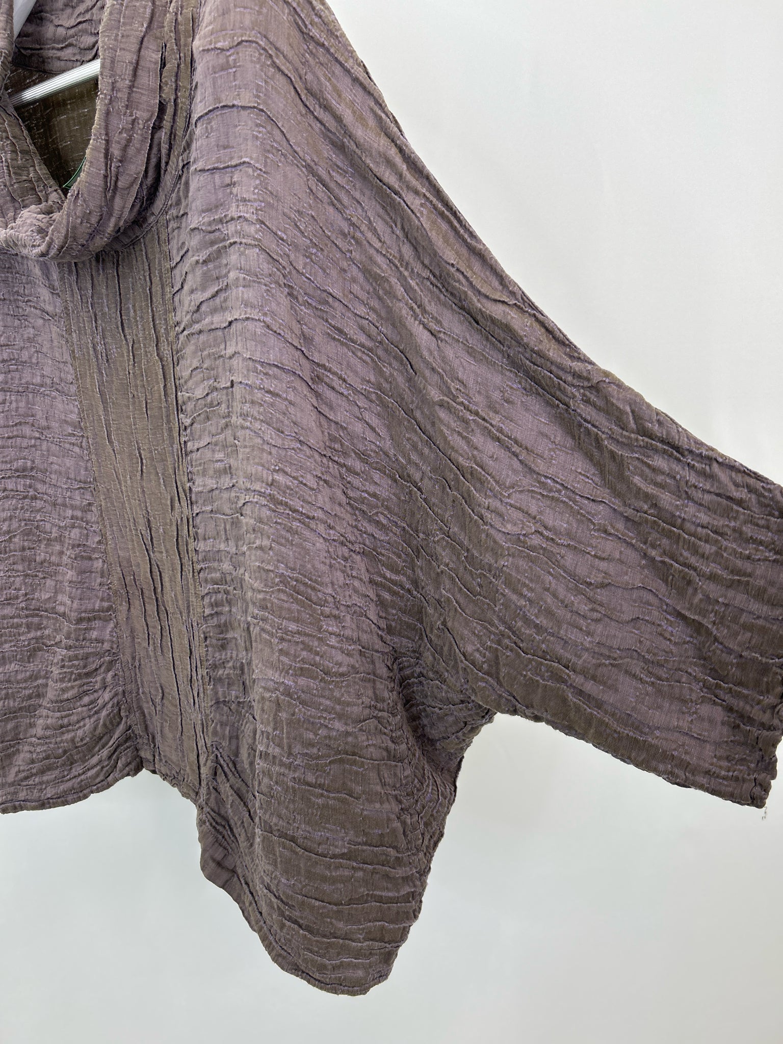 GRIZAS Size S Purple and Brown Women Top