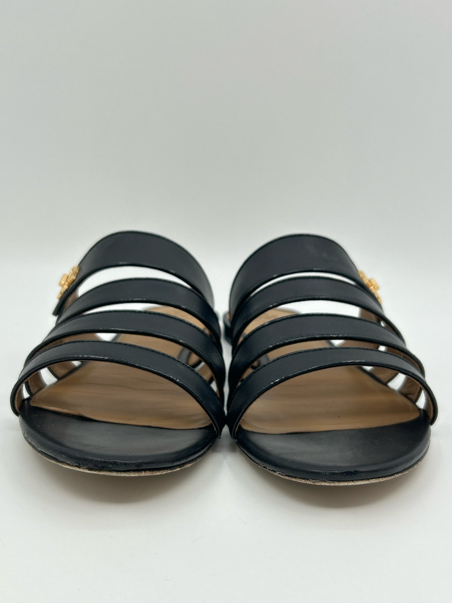 TORY BURCH Size 9.5M Black Women Sandal