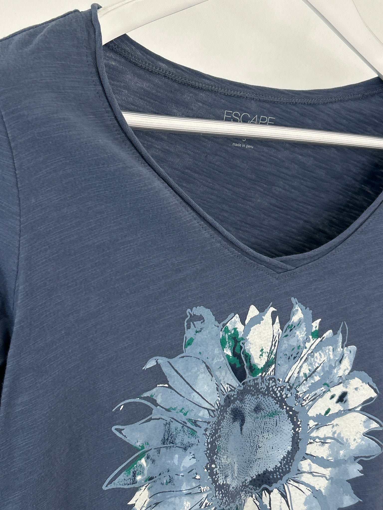 Escape by Habitat Clothes Size S Blue Women T-shirt