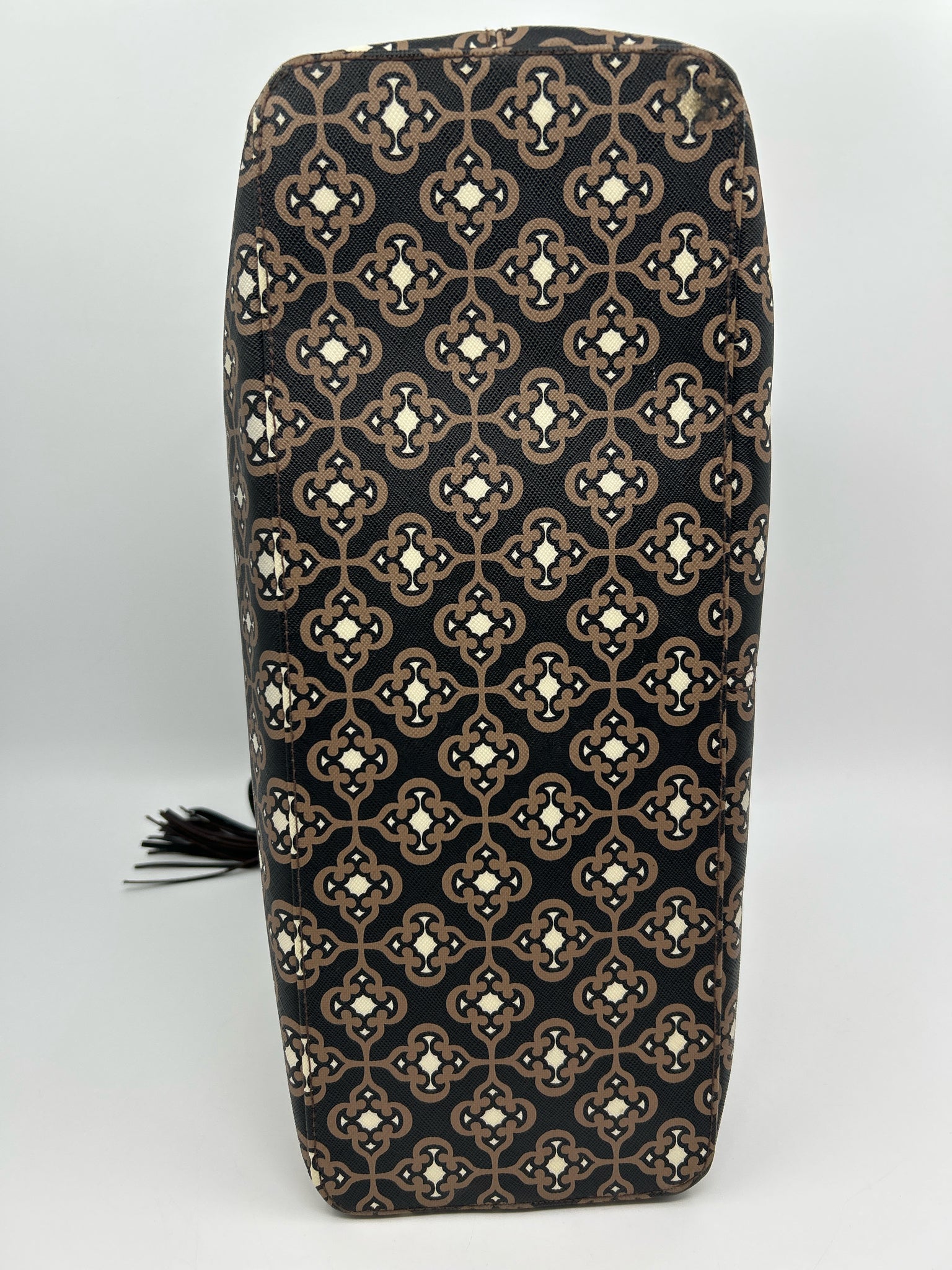 BRIGHTON Brown Print Women Tote
