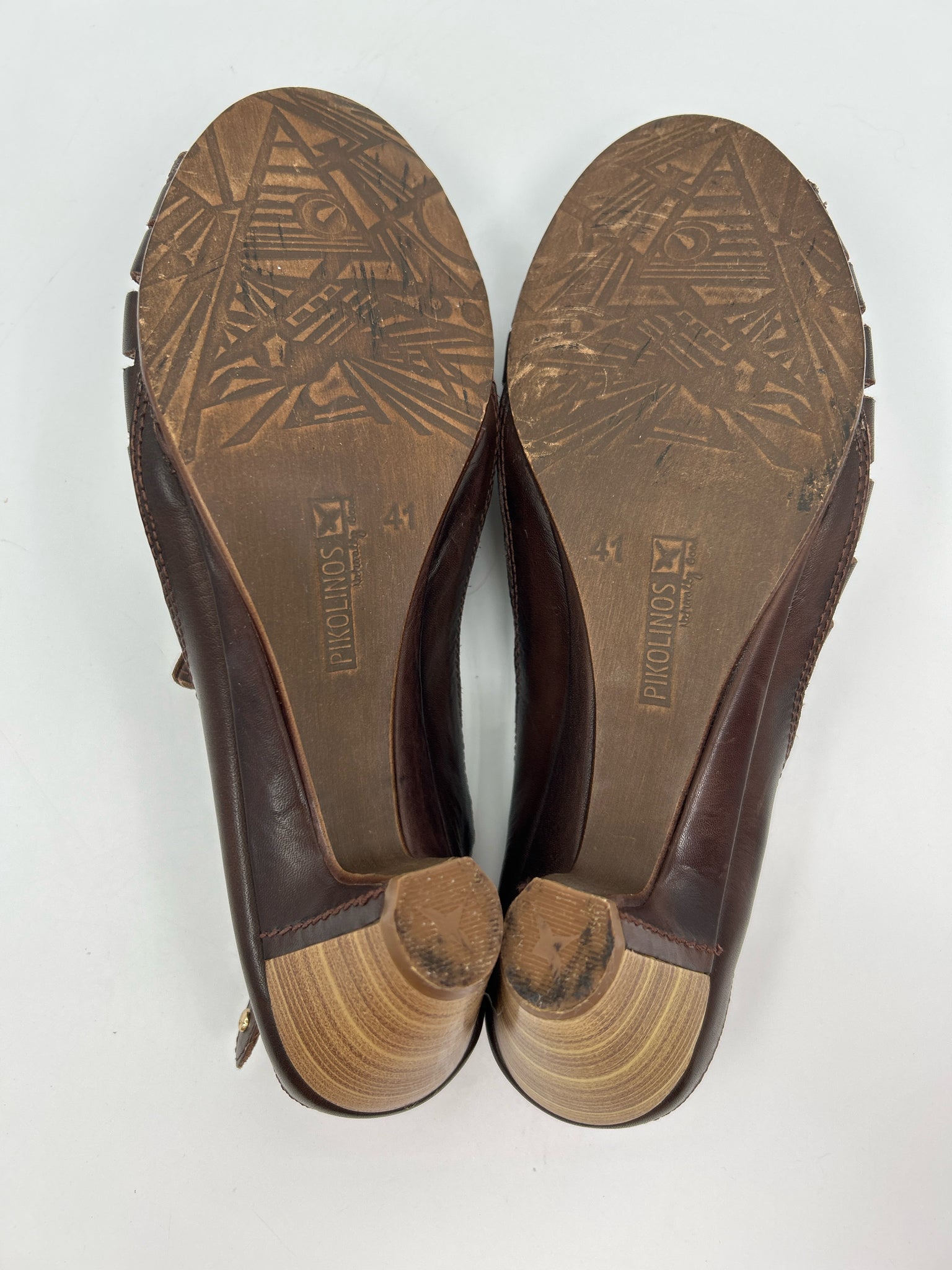 PIKOLINOS Size 41 Brown Women Sandal