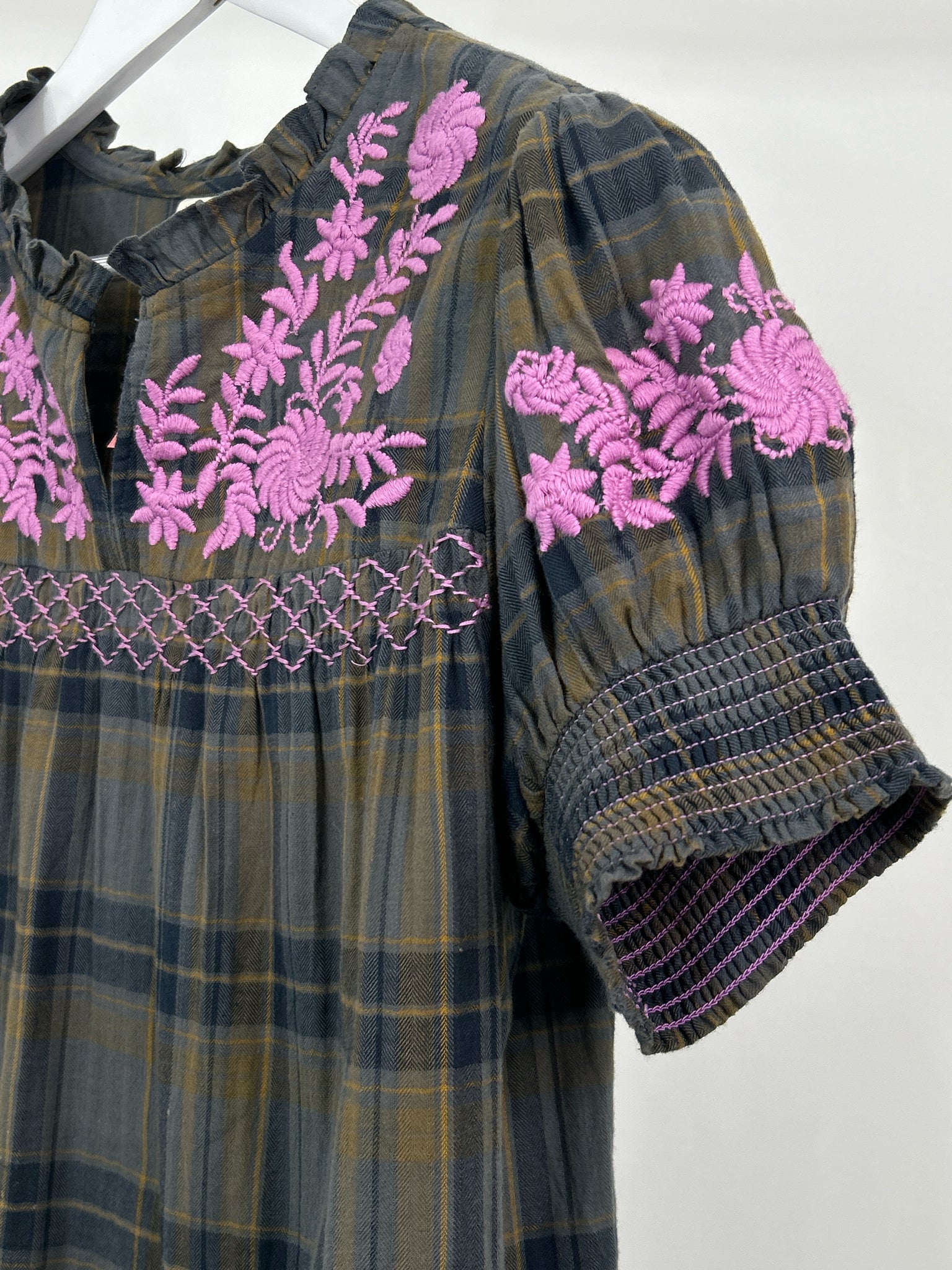 Sister Mary Size XS Navy and yellow Women Top