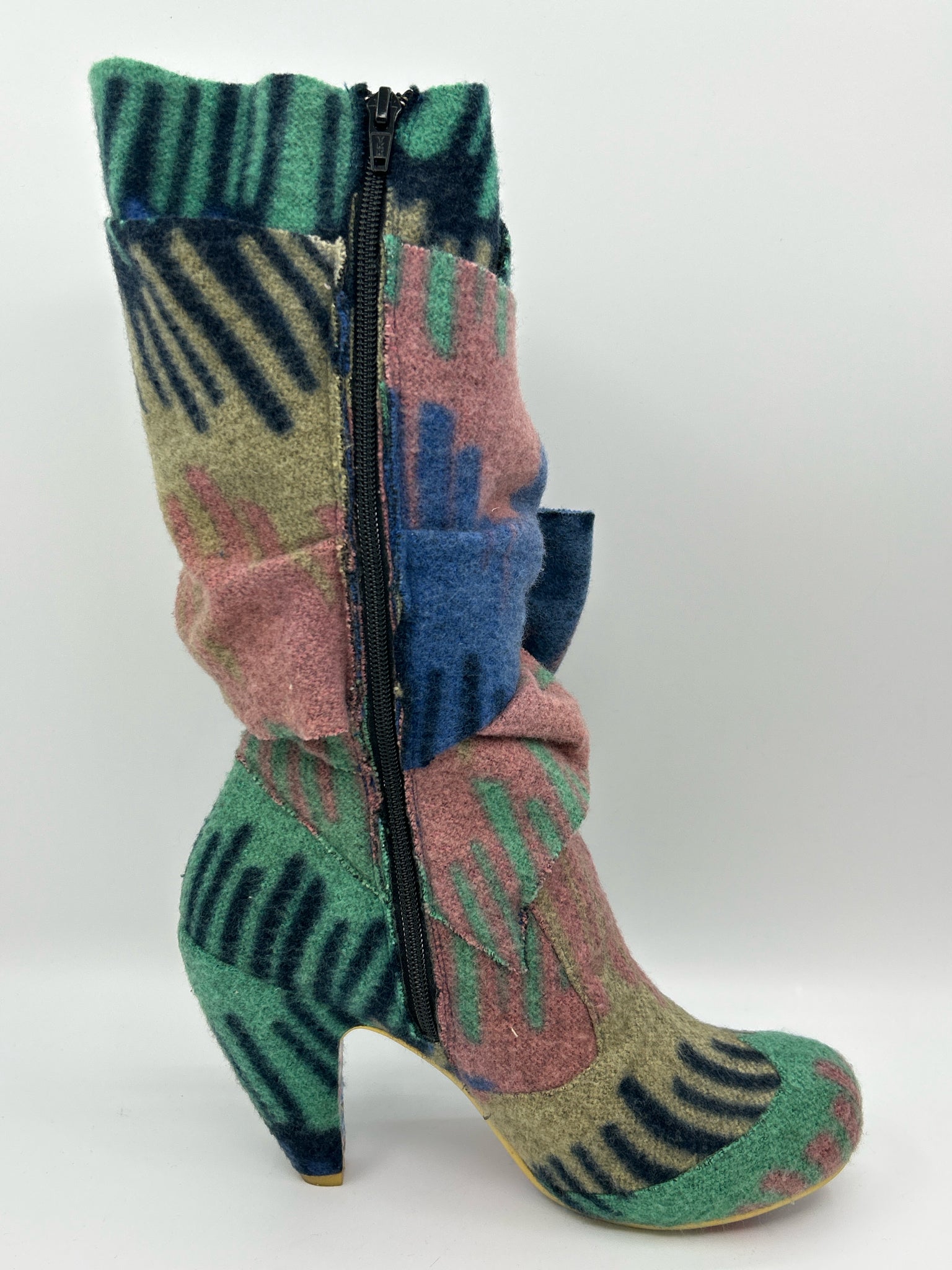IRREGULAR CHOICE Size 42/11 Multi-Color Women Boots