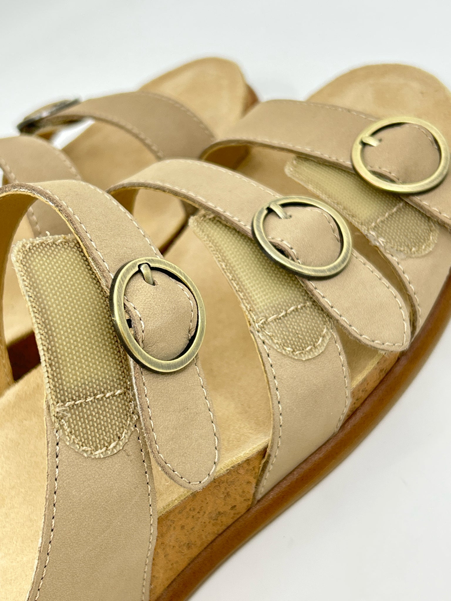 DANSKO Size 41/10.5-11 Sand Women Sandal