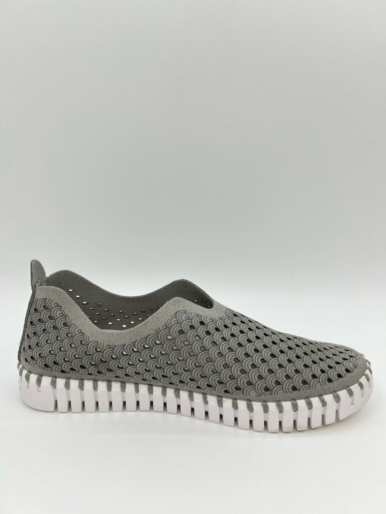 ILSE JACOBSEN Size 37 Gray Women's Shoes