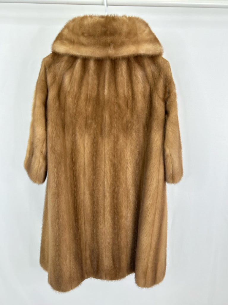 Maxine Furs Size M Brown Women Coat