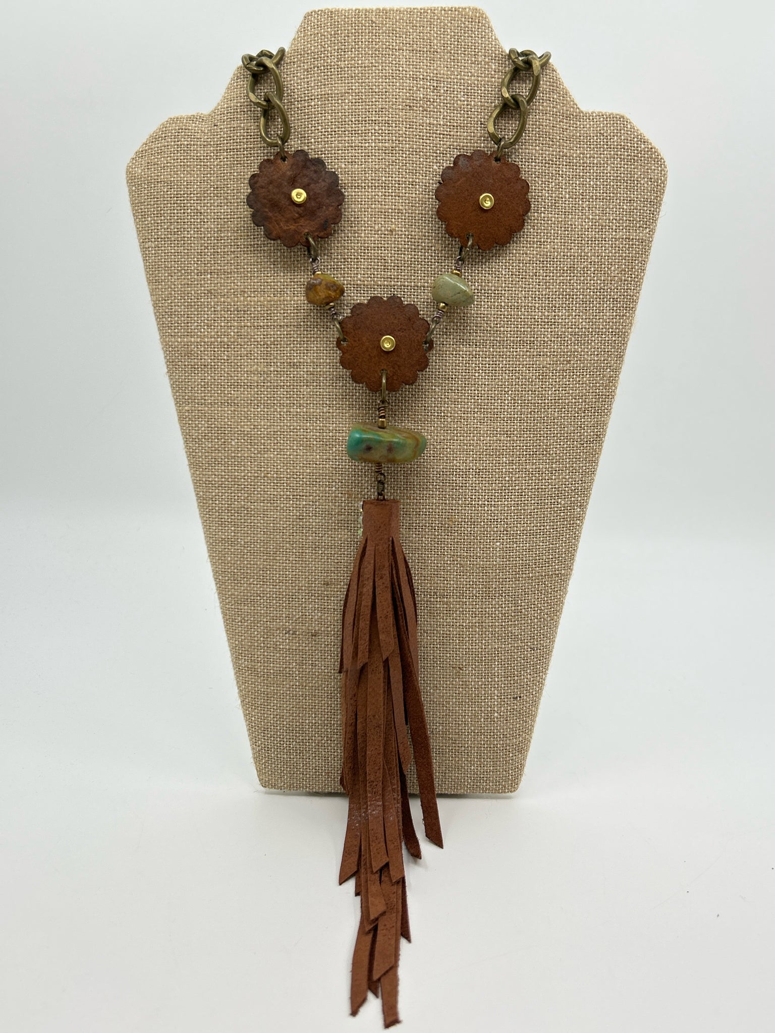 ART BY AMY Brown Necklace