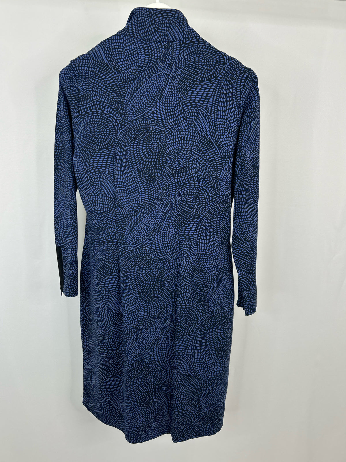 J. McLaughlin Size L blue and black Women Dress