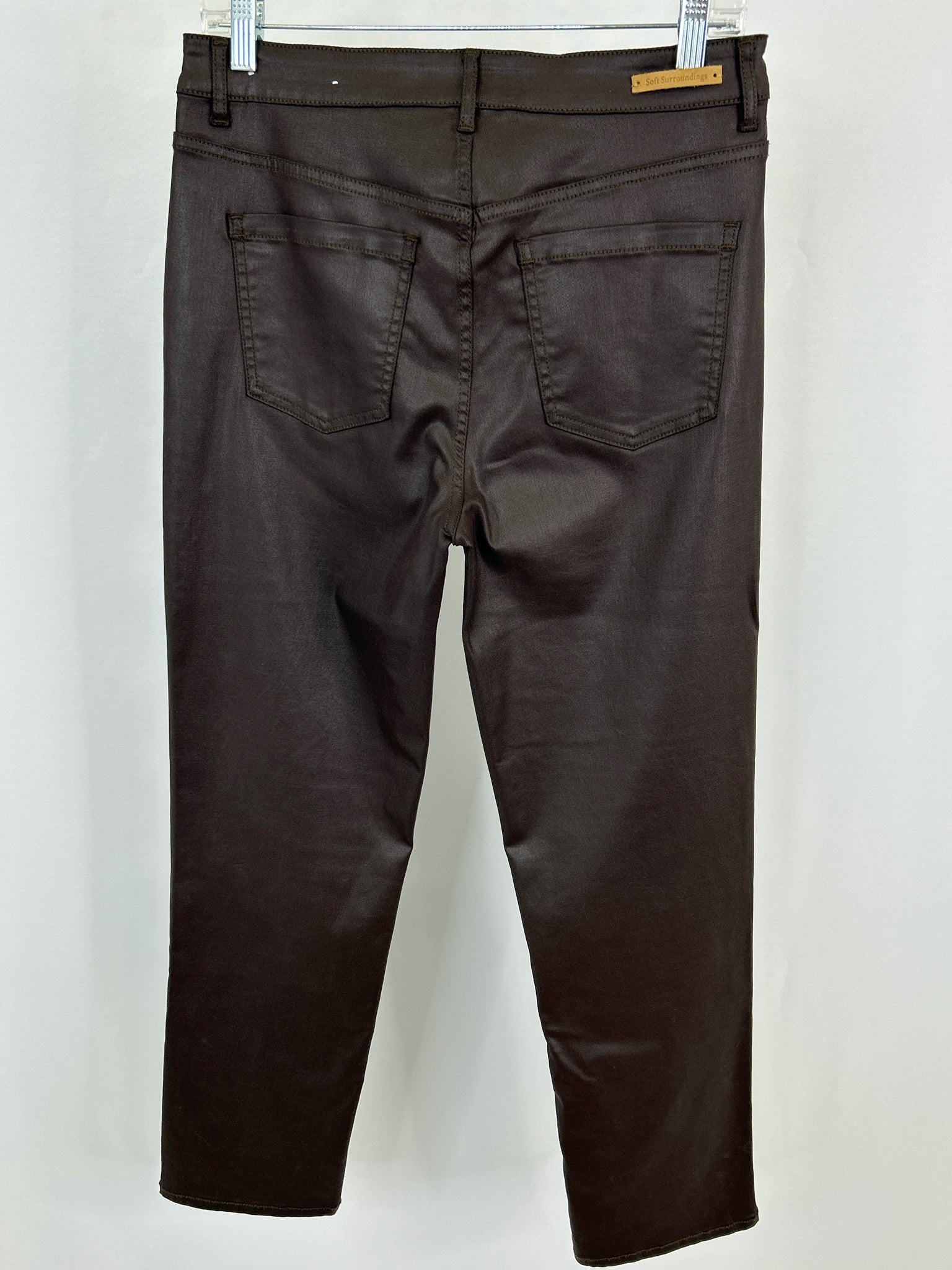 SOFT SURROUNDINGS Size 6 Brown Women Pants