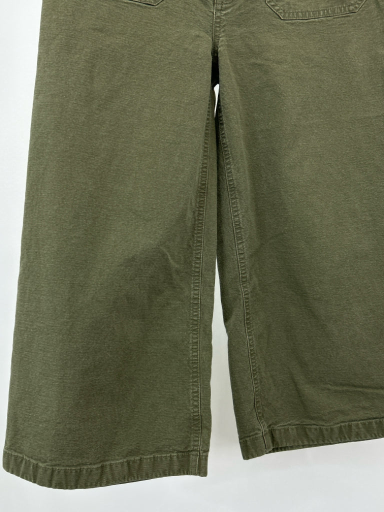 POINT SUR Size 28/6 ARMY GREEN Women's jeans