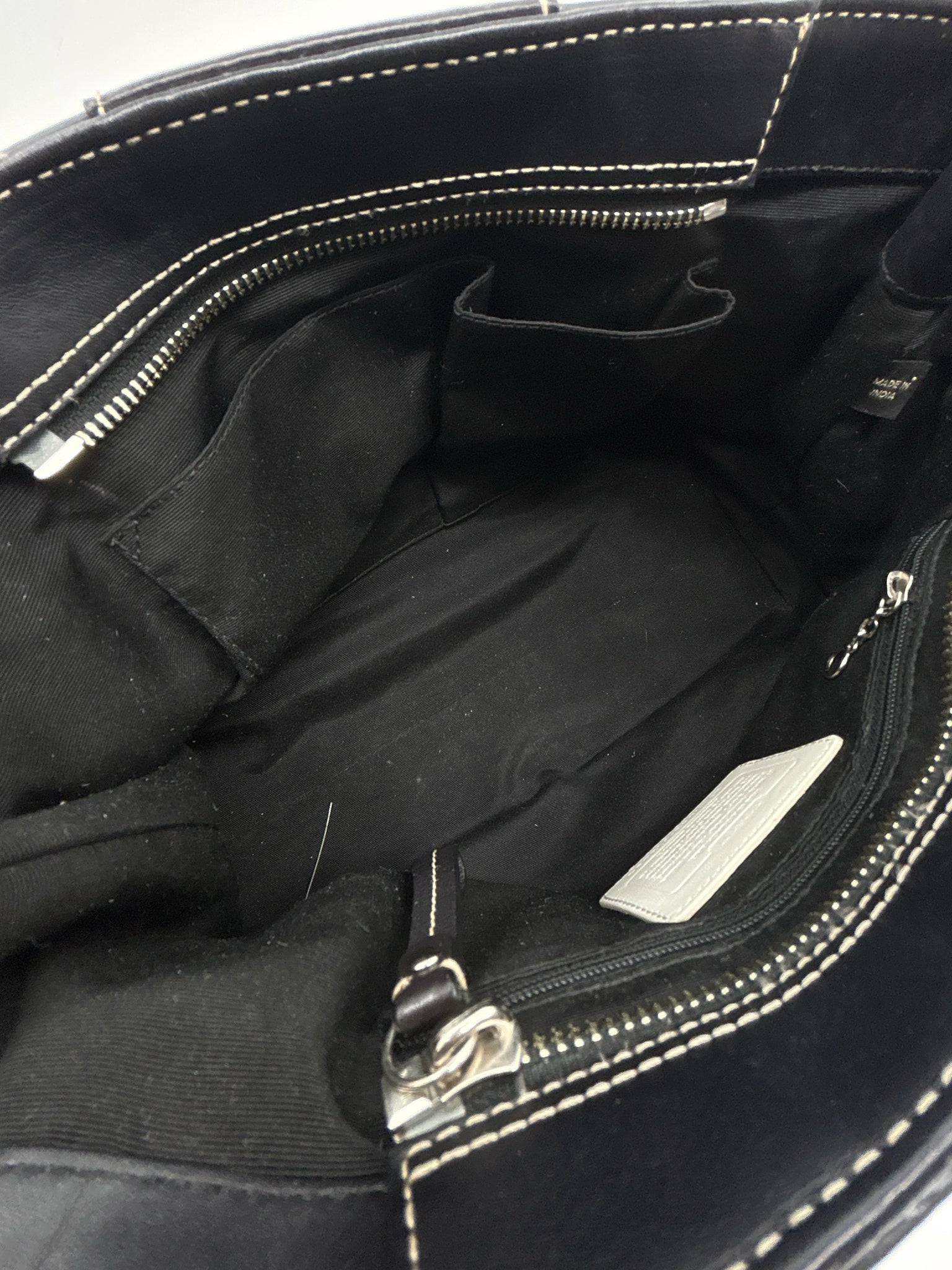 Coach Bone White Women Tote