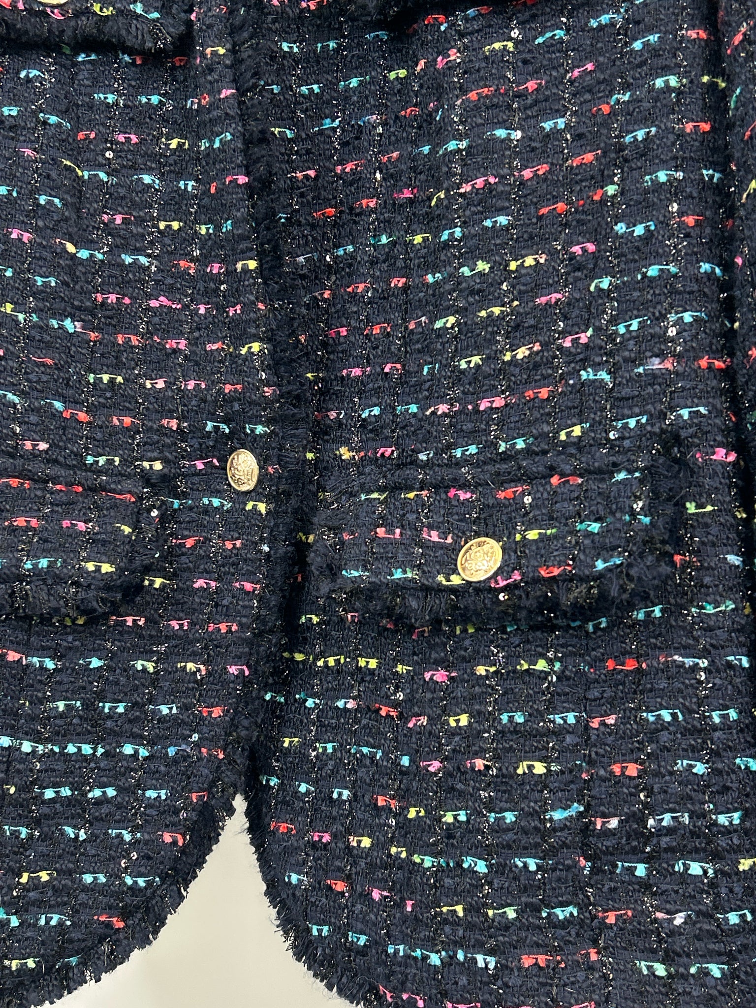 TALBOTS Size 8 Navy Women Blazer