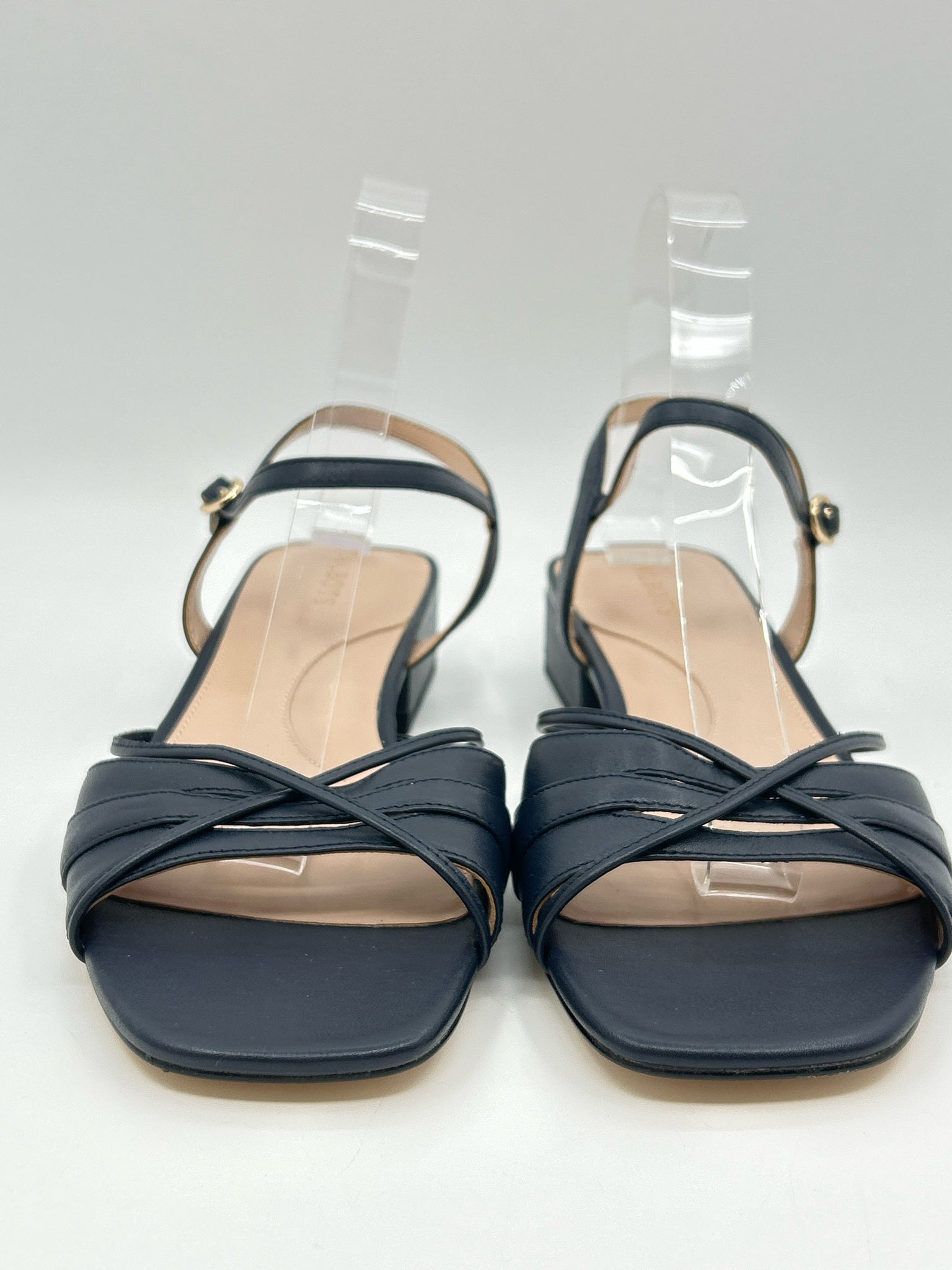 TALBOTS Size 10M Navy Women Sandal