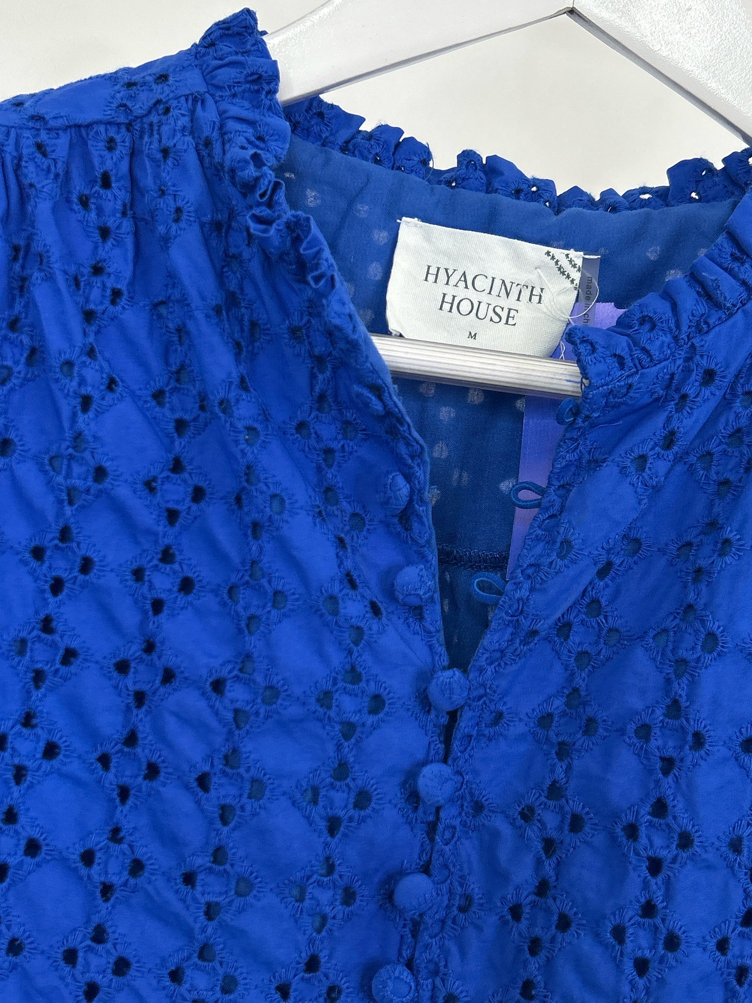 Hyacinth House Size M Royal Blue Women Dress
